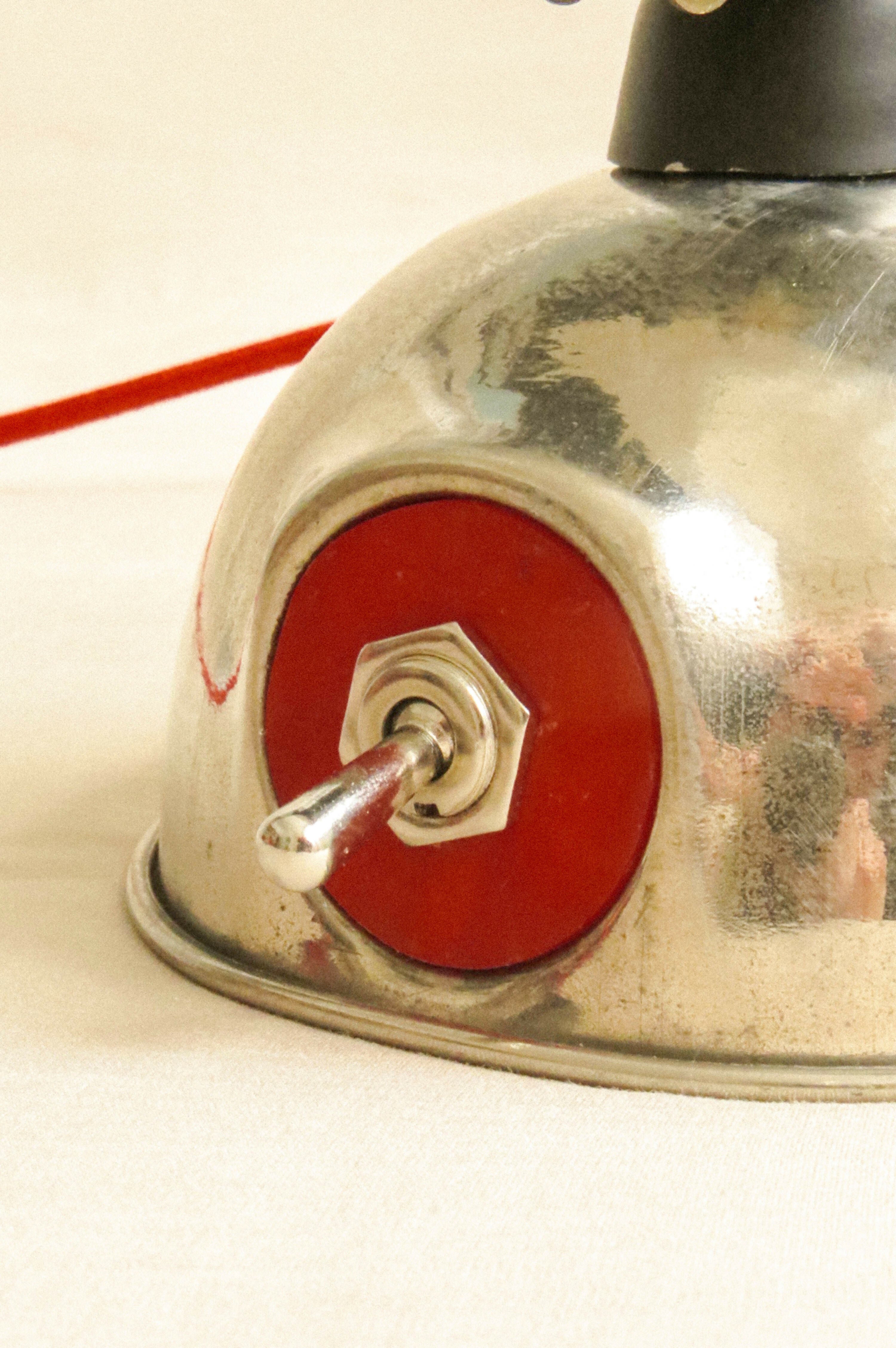 Luminária industrial farol (Dia de Rock)