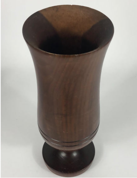 Vaso em Madeira Nobre Torneada