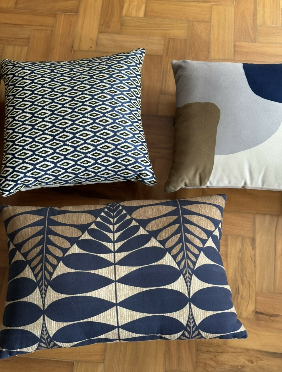 Conjunto de cinco almofadas Patterns&amp;Colors