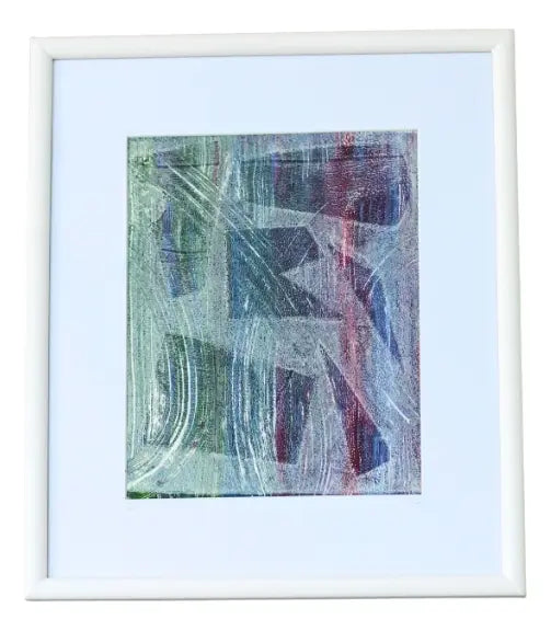 Quadro Decorativo Abstrato 38 X 28 Trama - 149