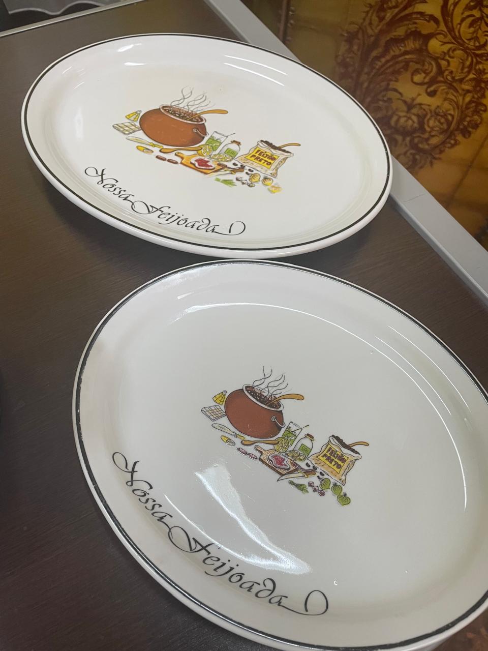 Jogo de pratos para feijoada Vintage