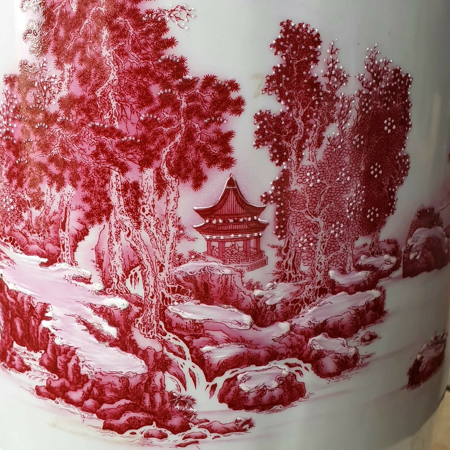 Grande Vaso em porcelana chinesa Celadon