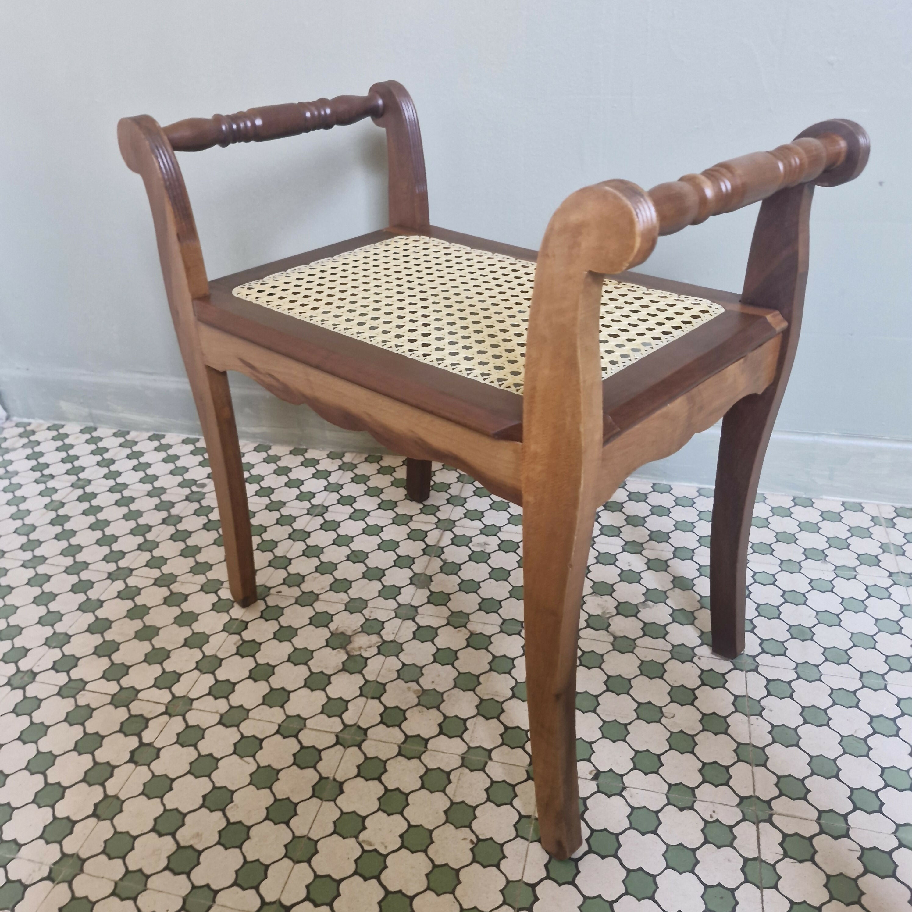 Banqueta de palhinha