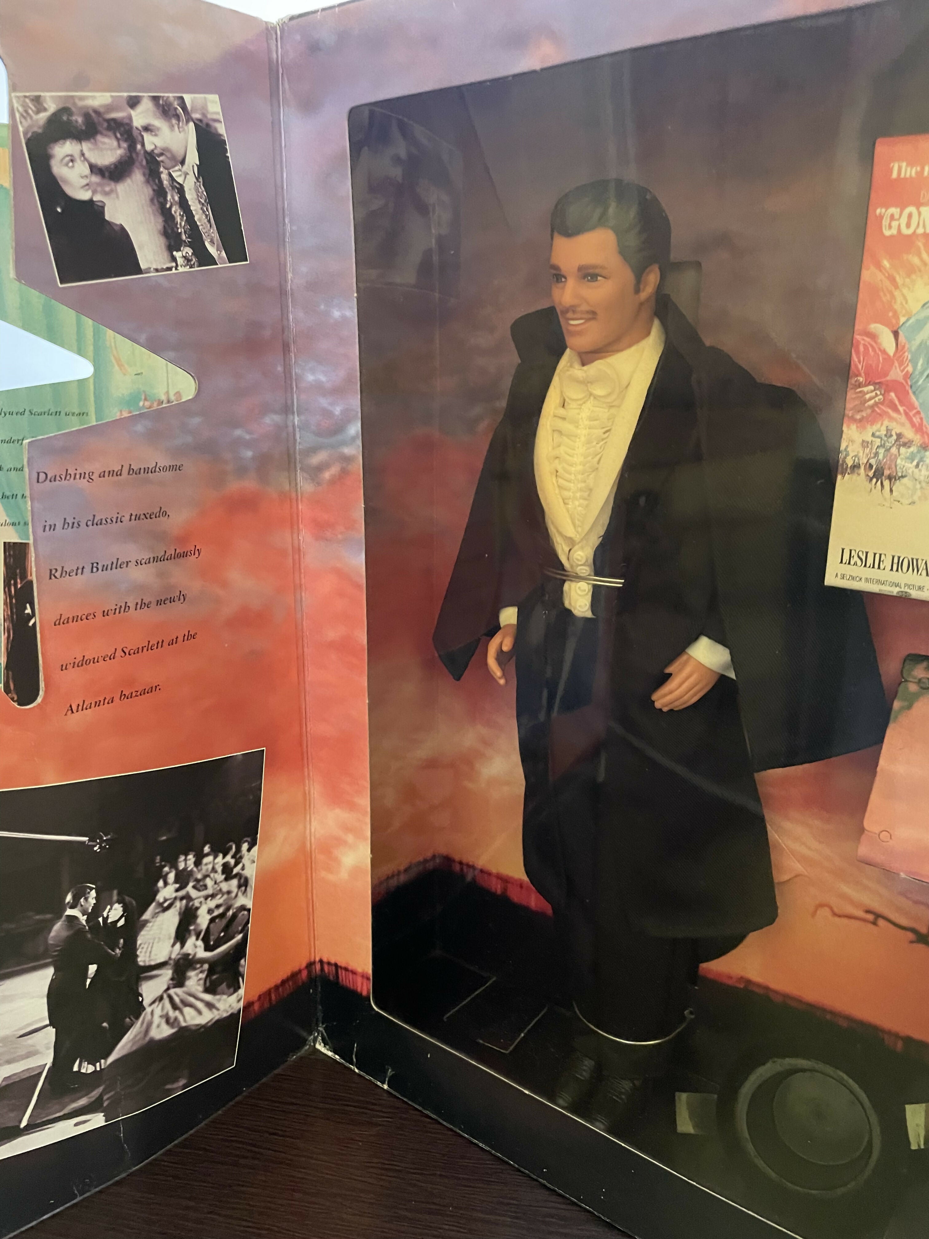 Barbie e Ken caracterizados do filme “E o Vento levou”