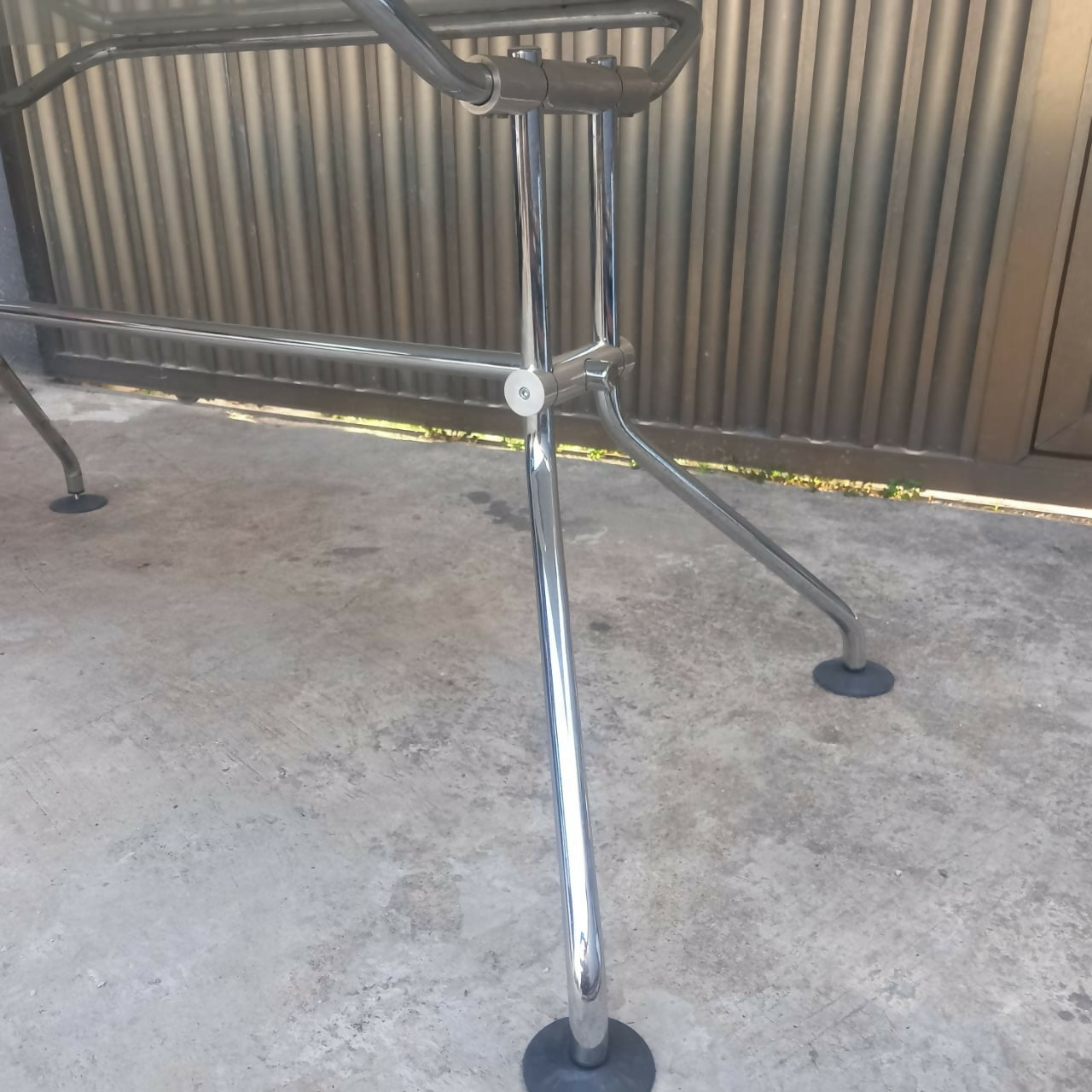 Mesa Tecnoflex retangular com tampo branco
