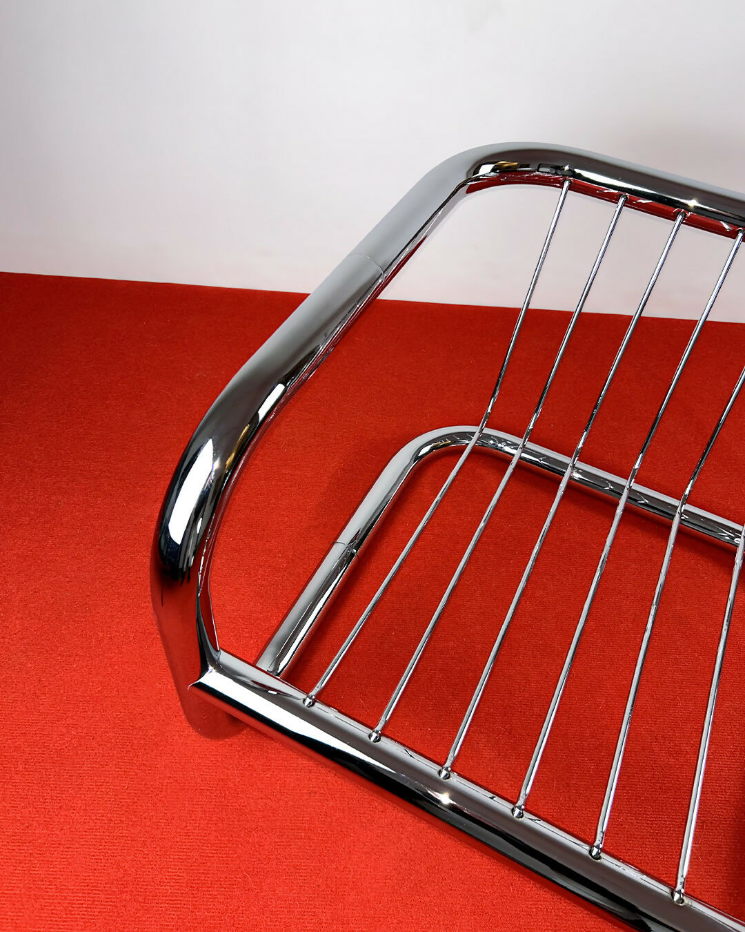 Poltrona Kopenhagen Cromada Geraldo de Barros para a Hobjeto, anos 70