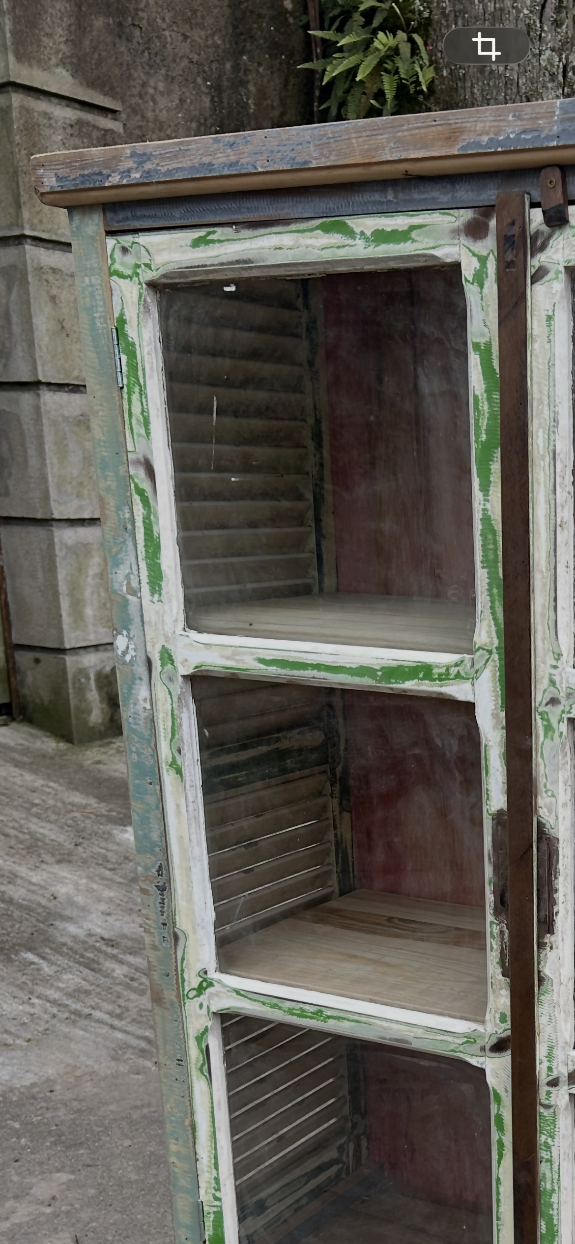 Cristaleira / Armário Upcycling