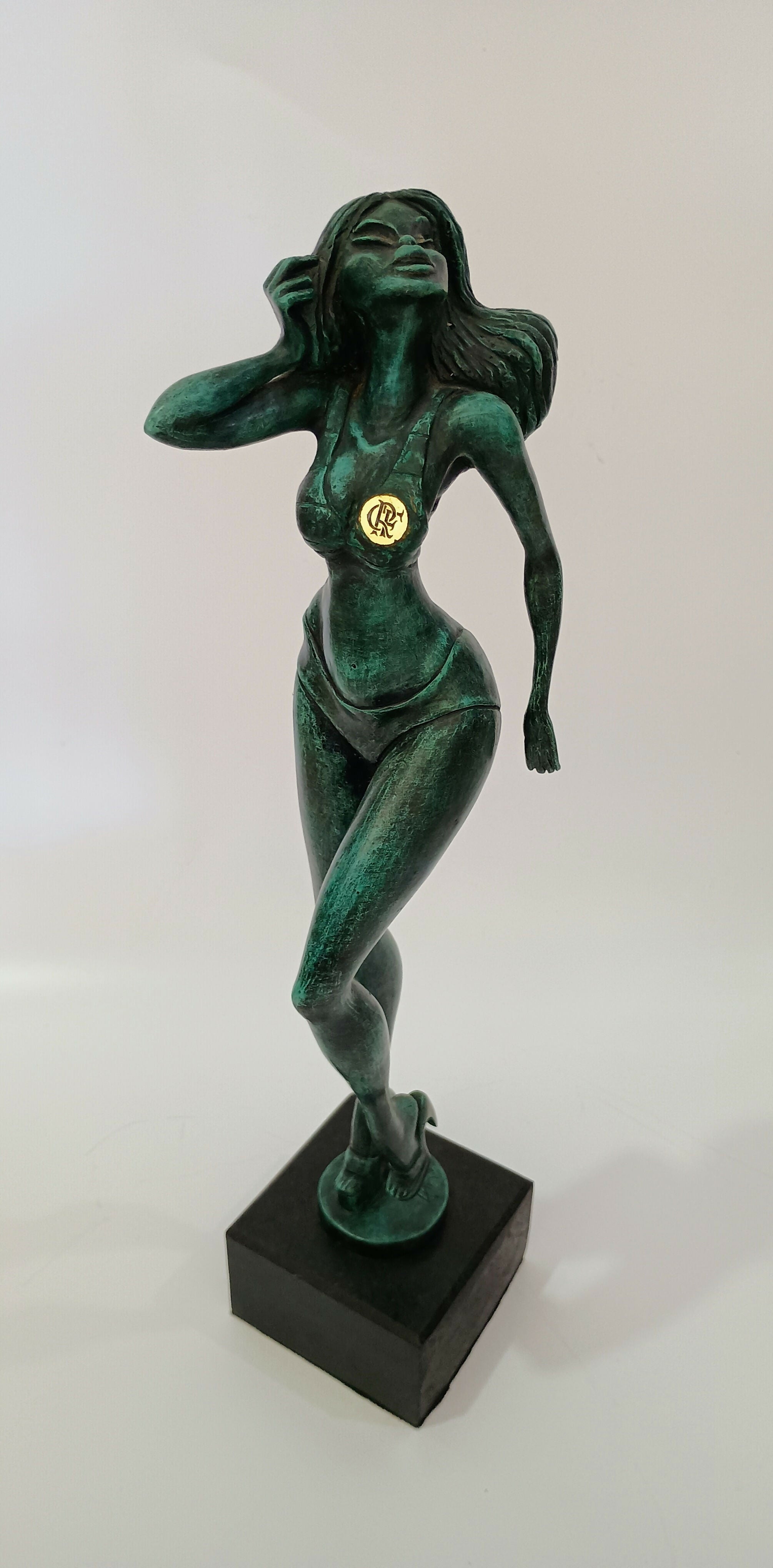 Escultura em bronze LAN FRANCO VASELLI