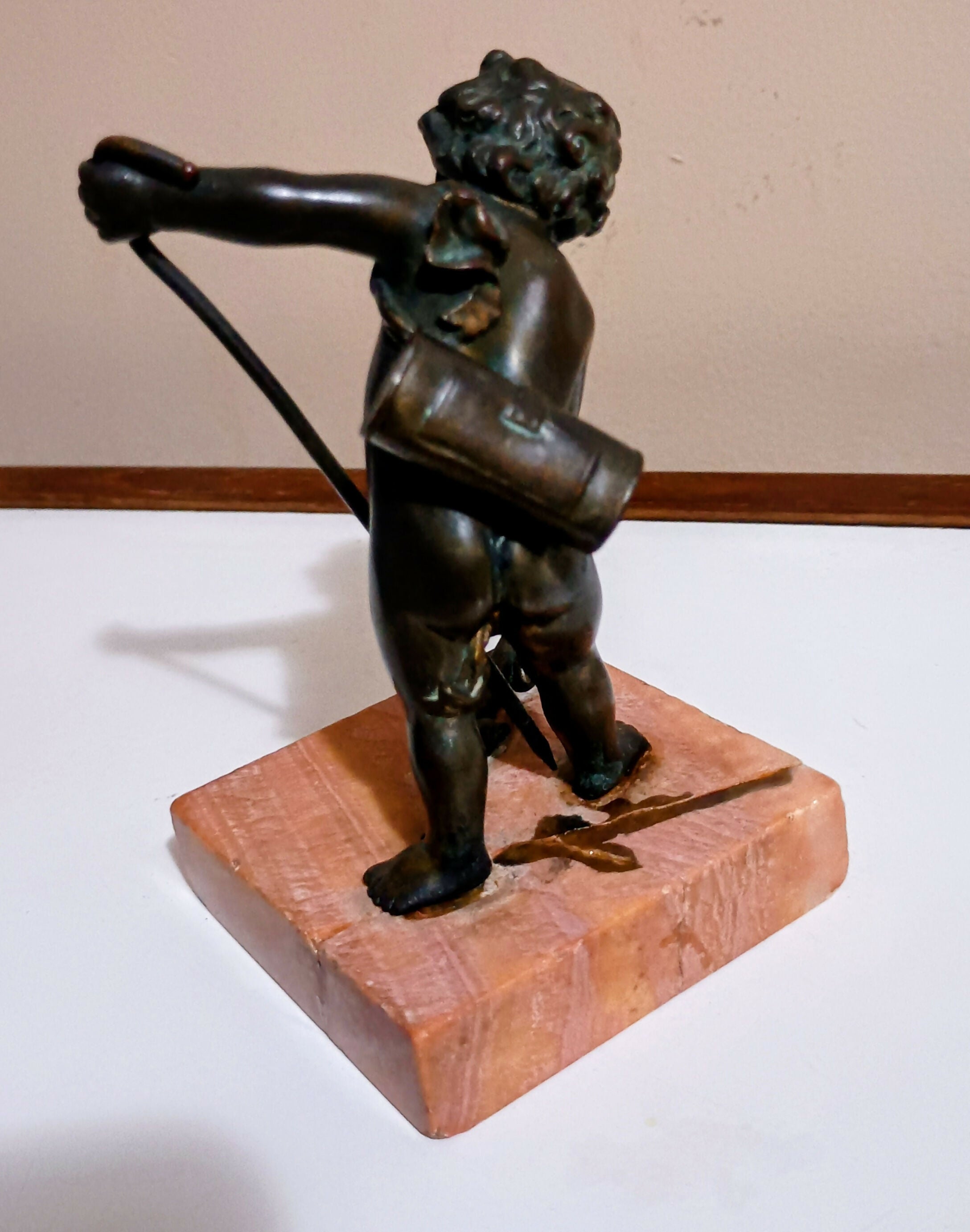 Escultura em bronze PUTTI séc XIX/XX