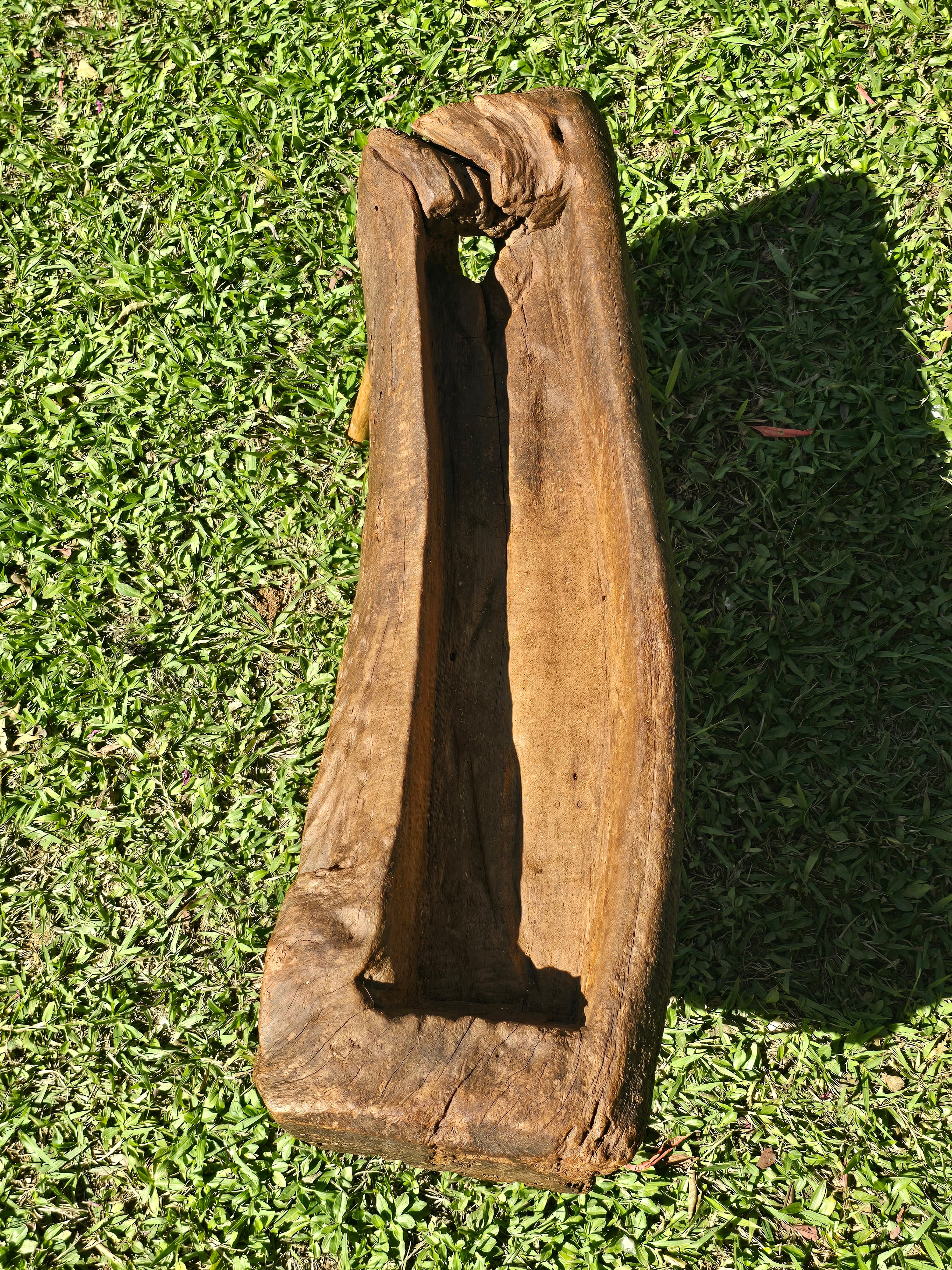 Cocho de Roça Madeira Maciça Garimpo Mineiro