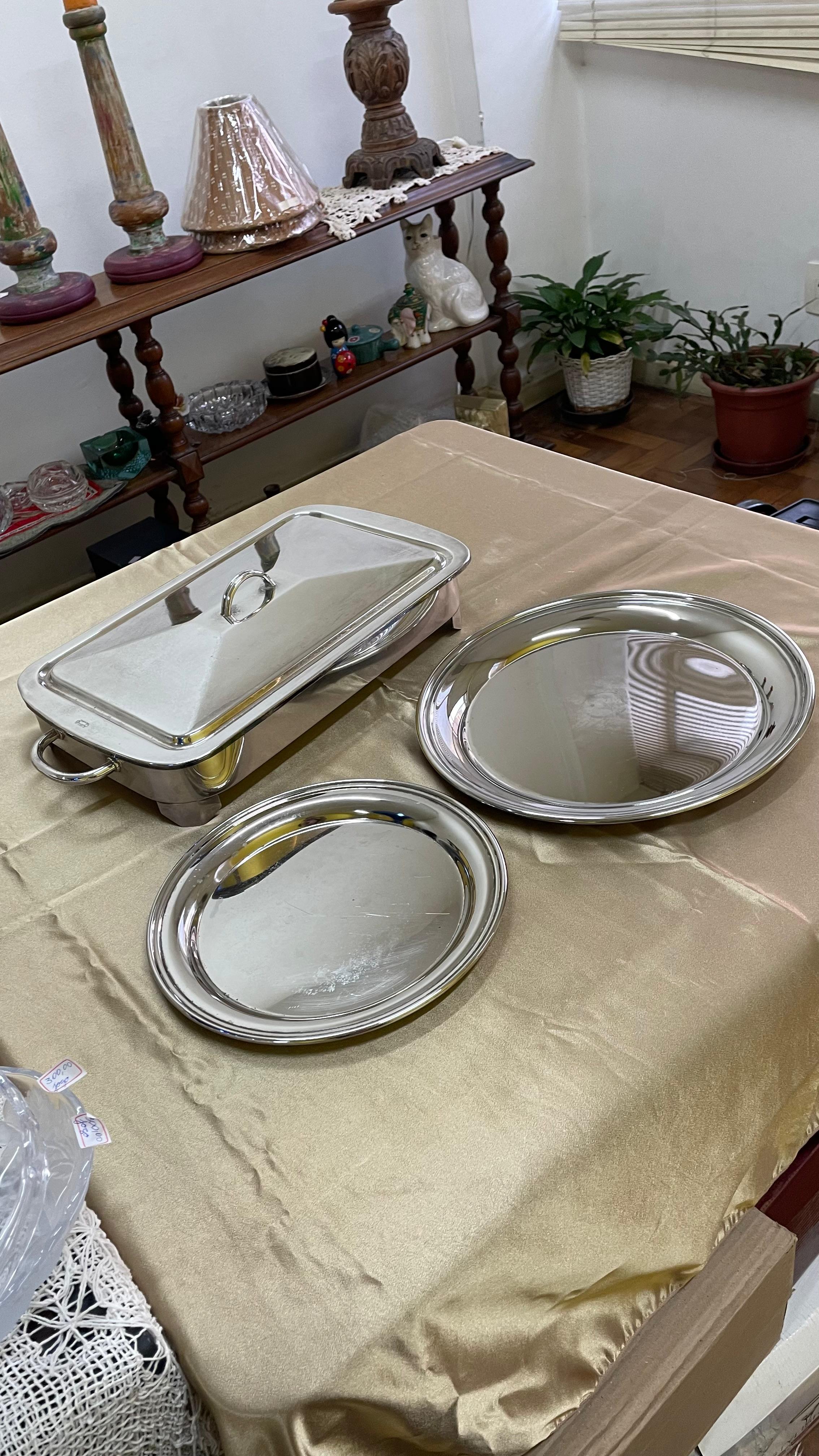 Suporte para refratário de Prata SOPPIL - com tampa