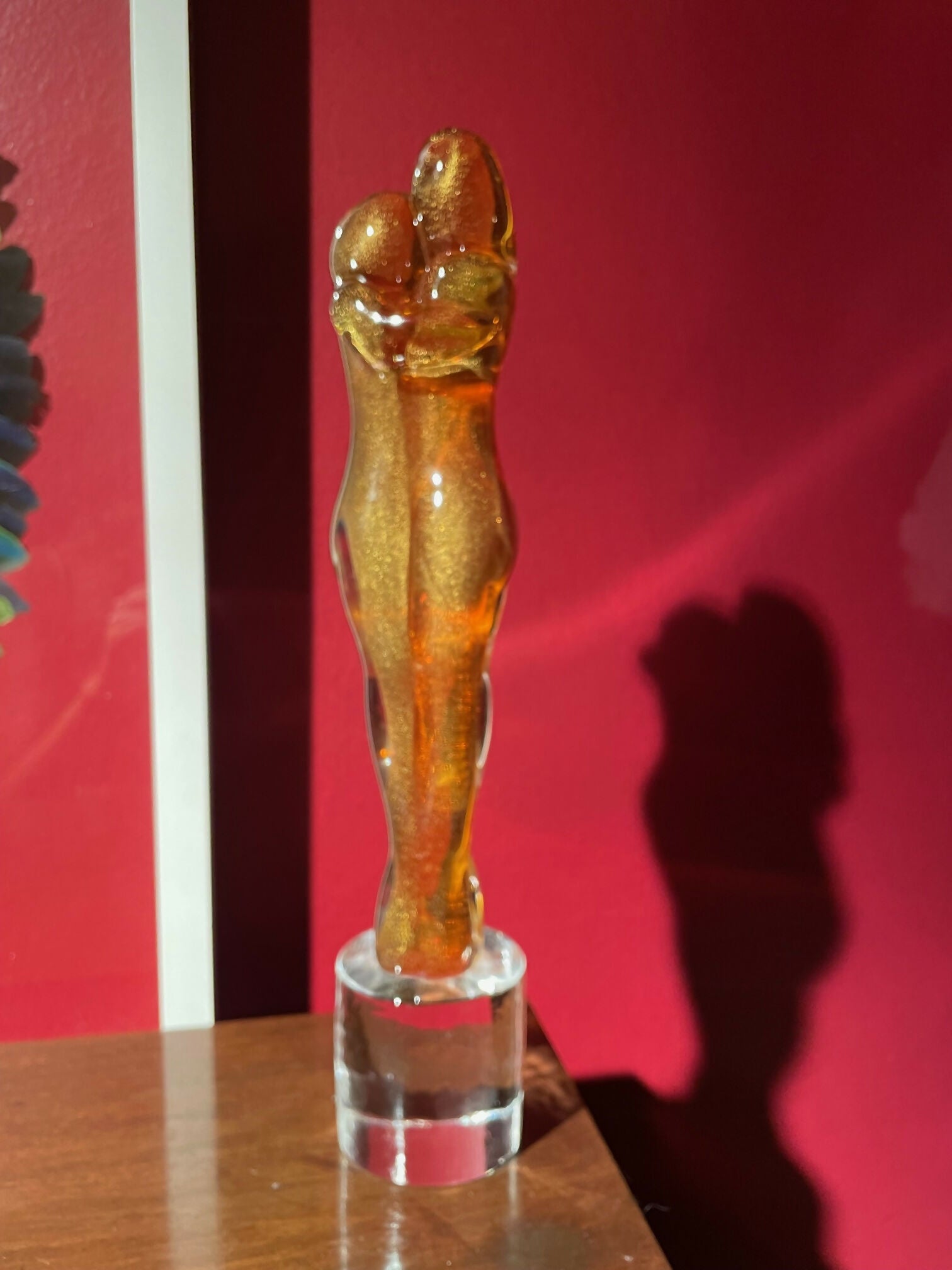 escultura murano de giuliano tosi "os amantes"