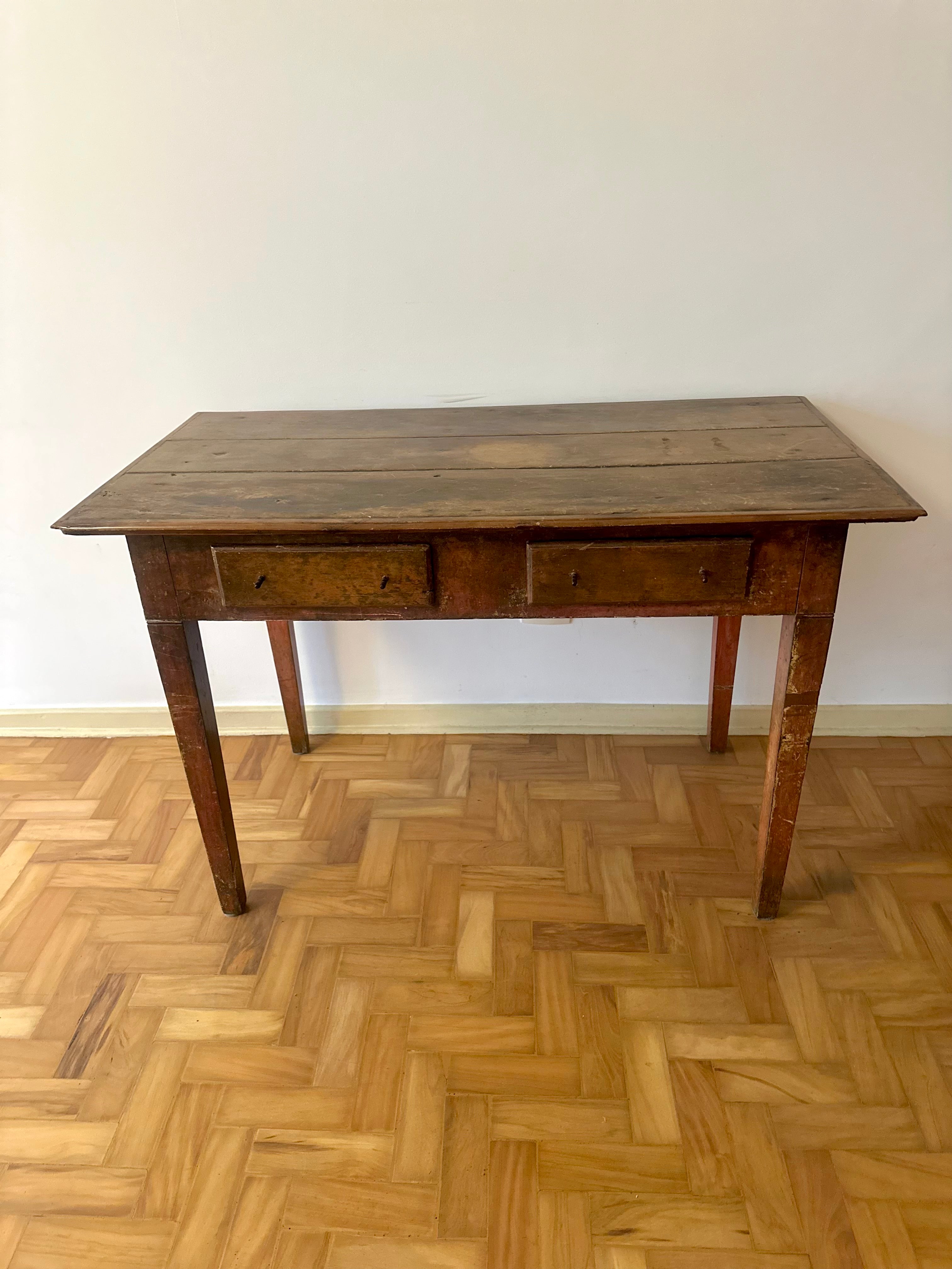 Aparador mineiro de fazenda com duas gavetas - 60s