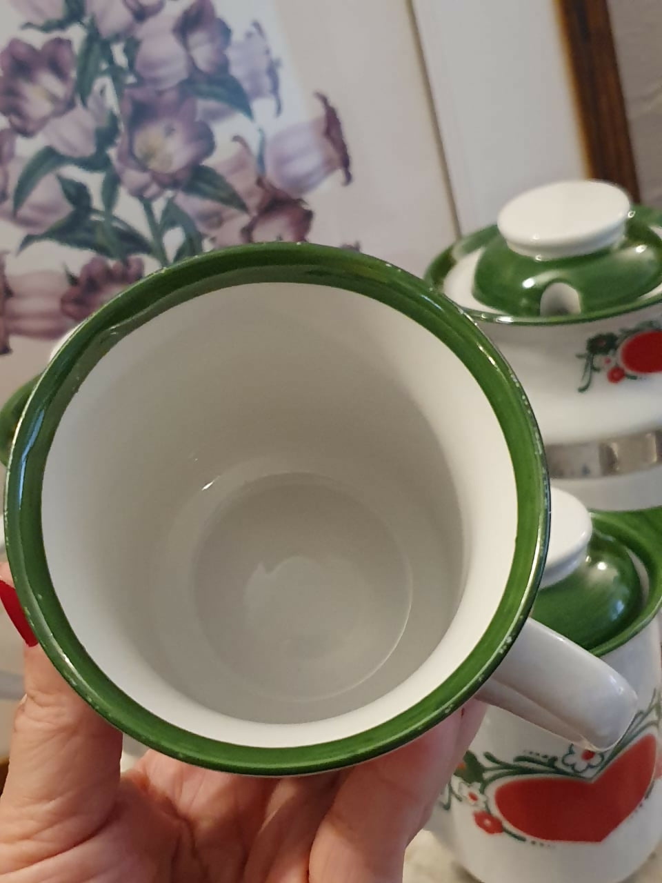 Conjunto para chá e café raro de 11 peças Ars Bohemia Szakmary