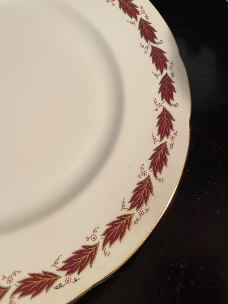 Bone China - 4 pratos ingleses Paragon em porcelana fina de ossos