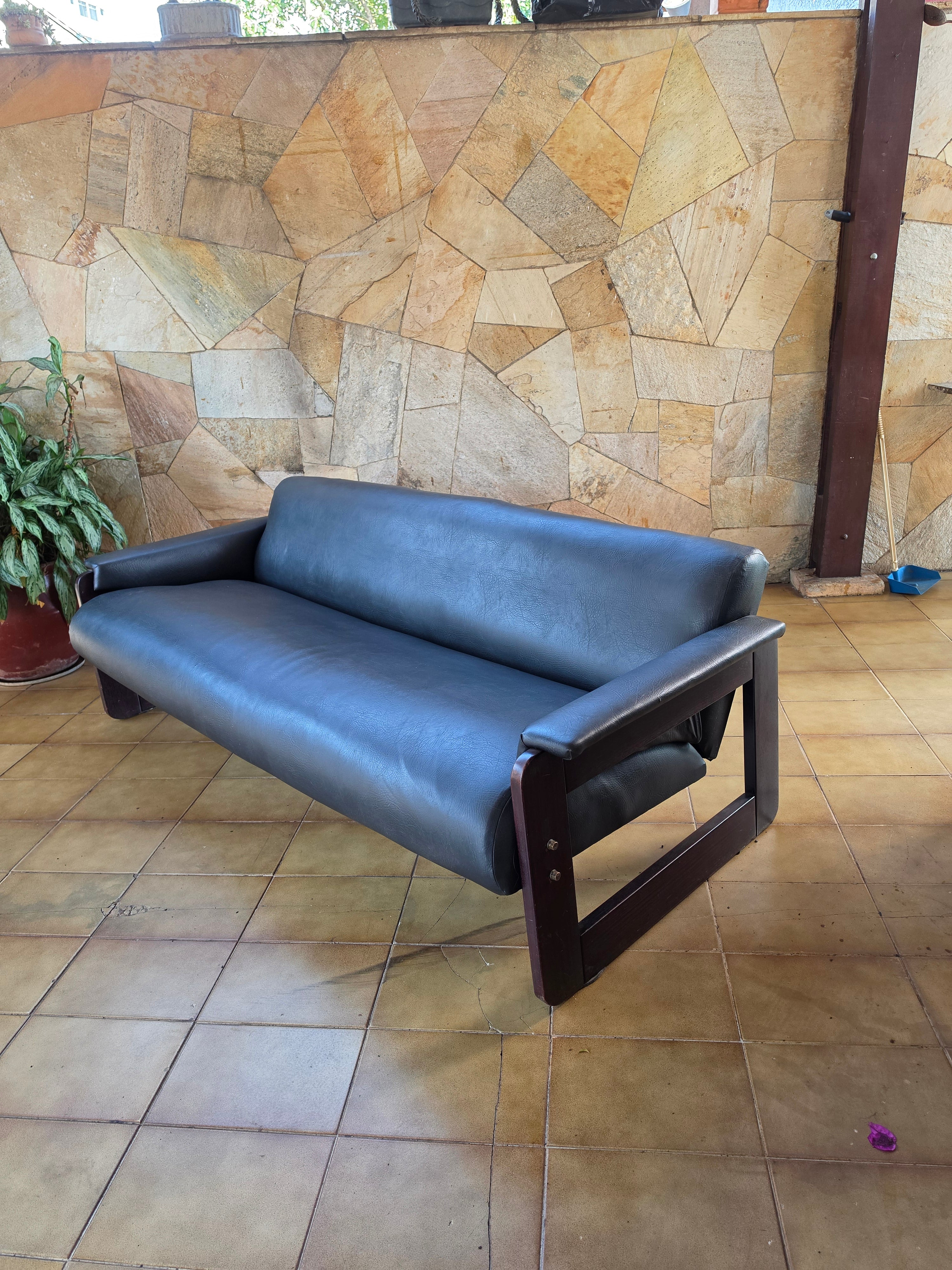 Sofá Percival lafer mp-185/ 3 lugares.