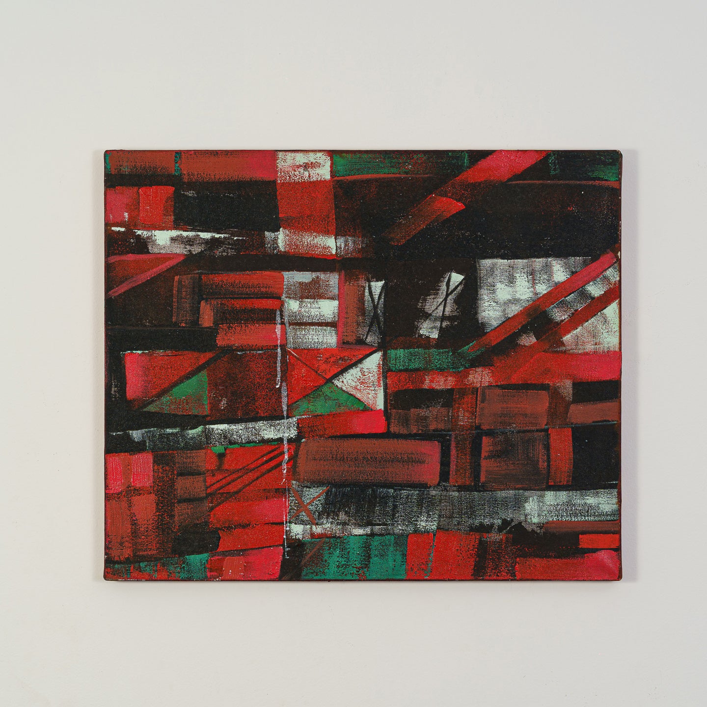 Sanio Schwartz - Quadros Acrílico sobre Tela - Anos 70/80 - Abstracionismo Brasileiro - 2 telas