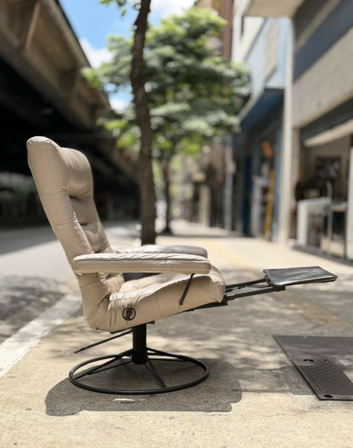 Poltrona reclinável, anos 70