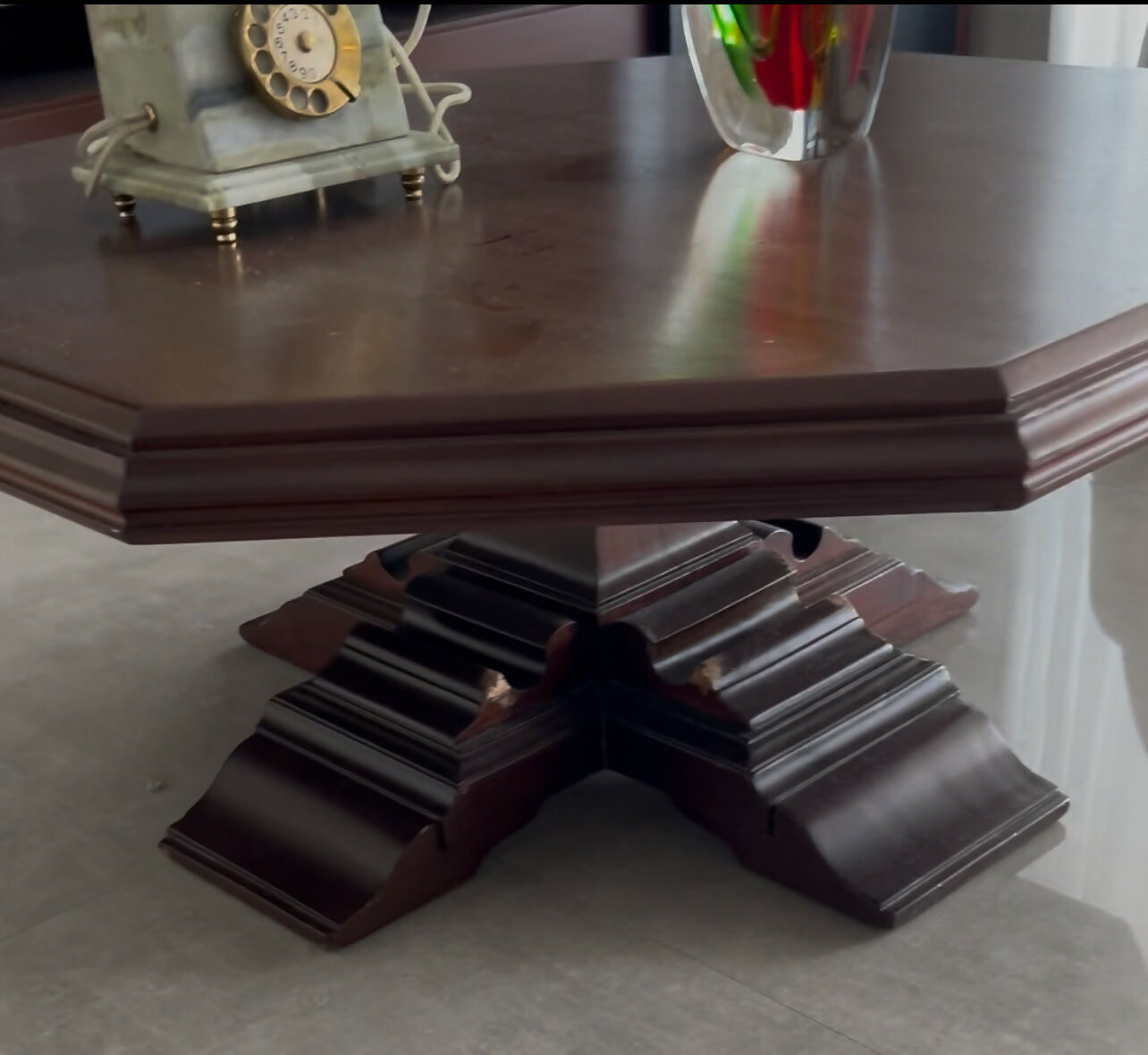 Mesa de centro em madeira