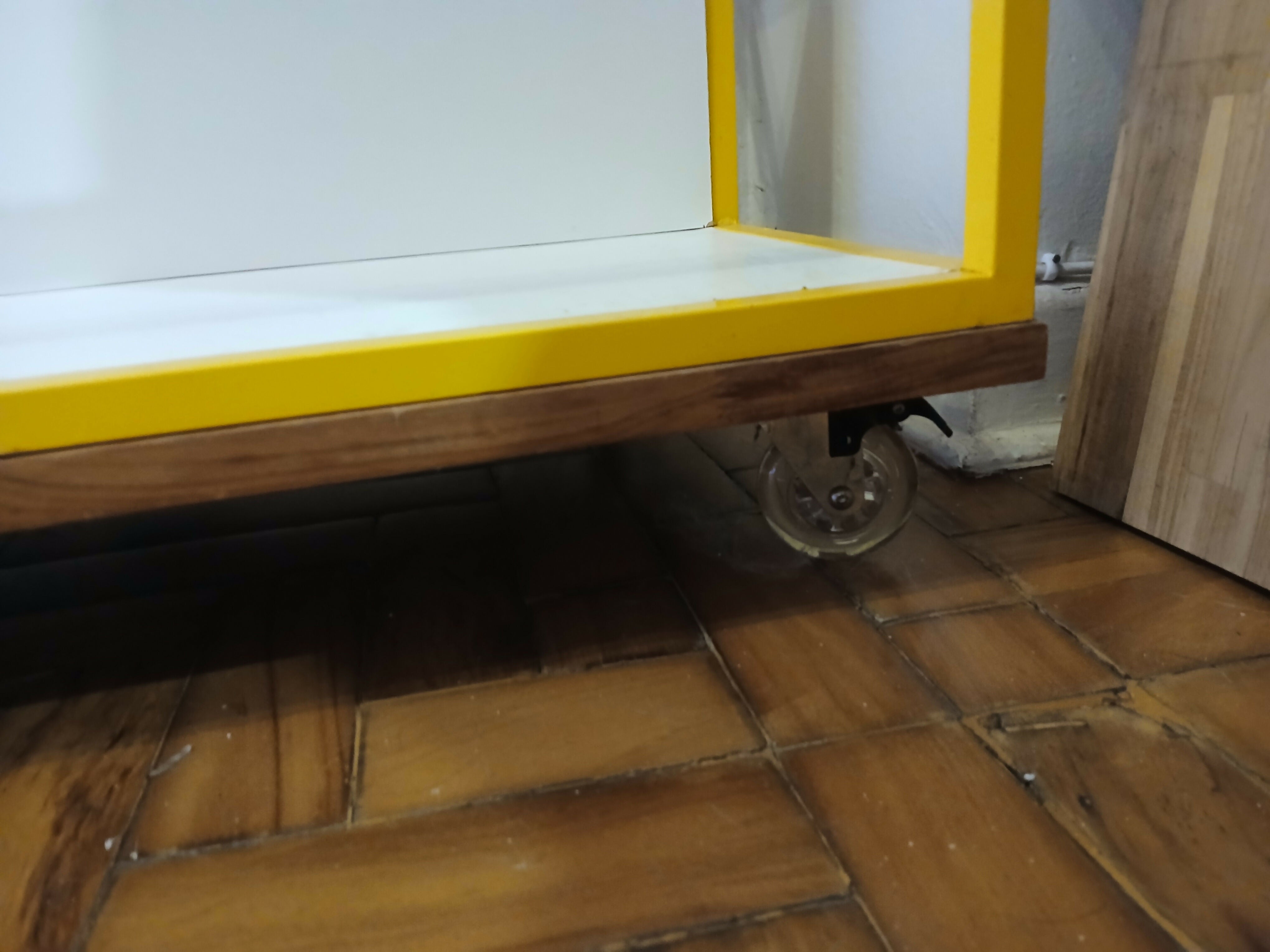 Rack poético para discos de vinil