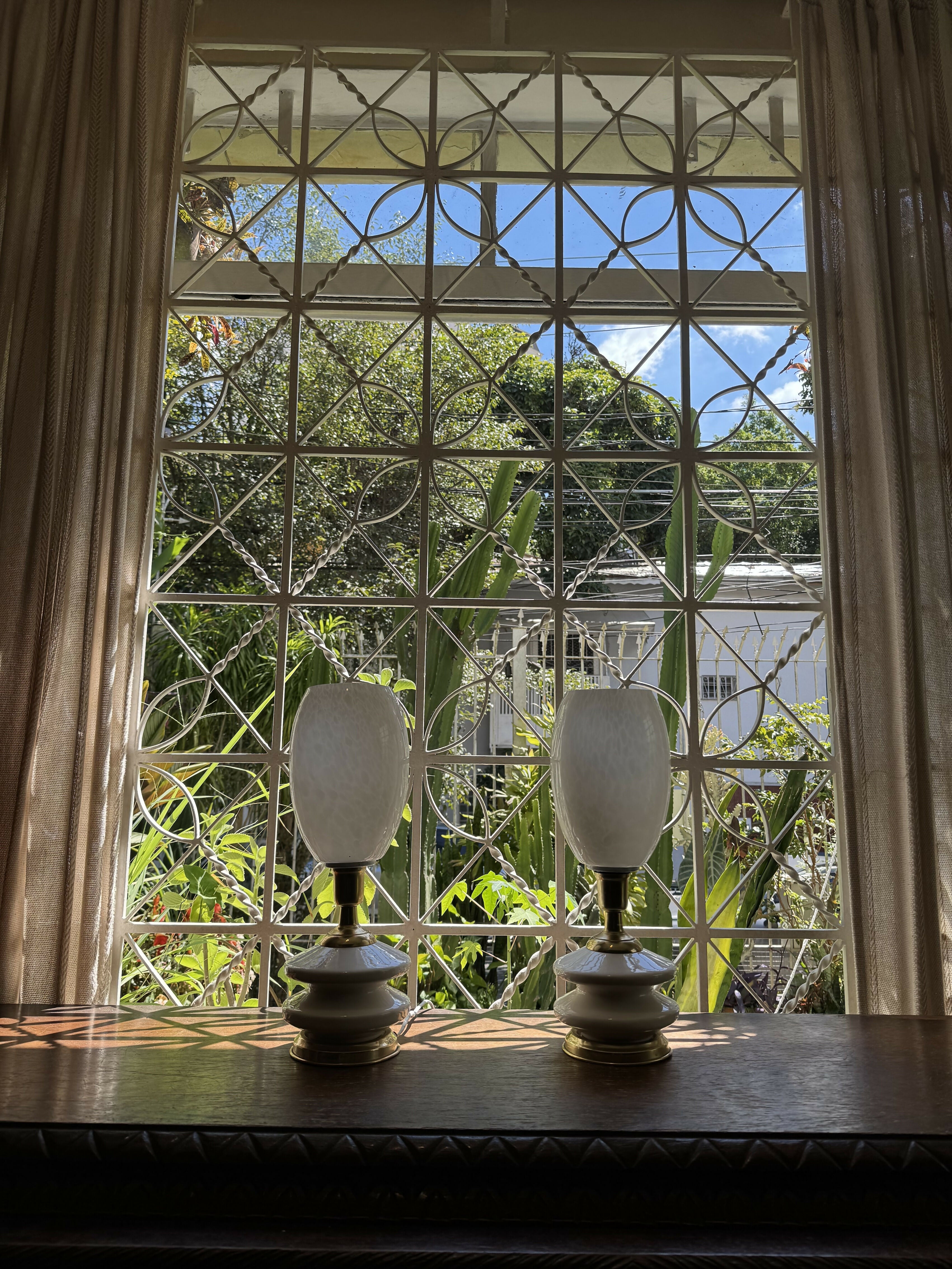 Par de Abajures Vintage Anos 70