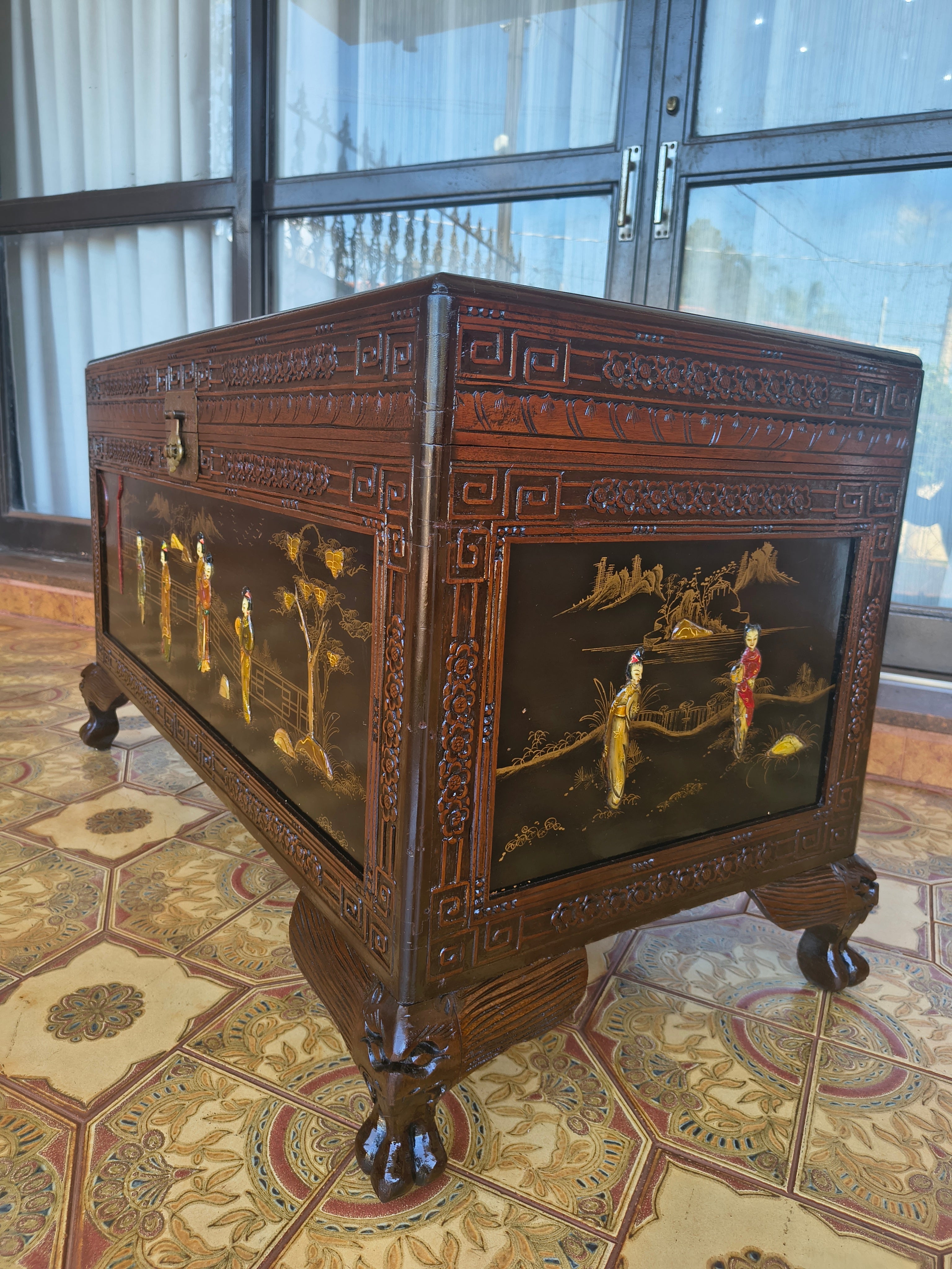 Baú Chinoiserie