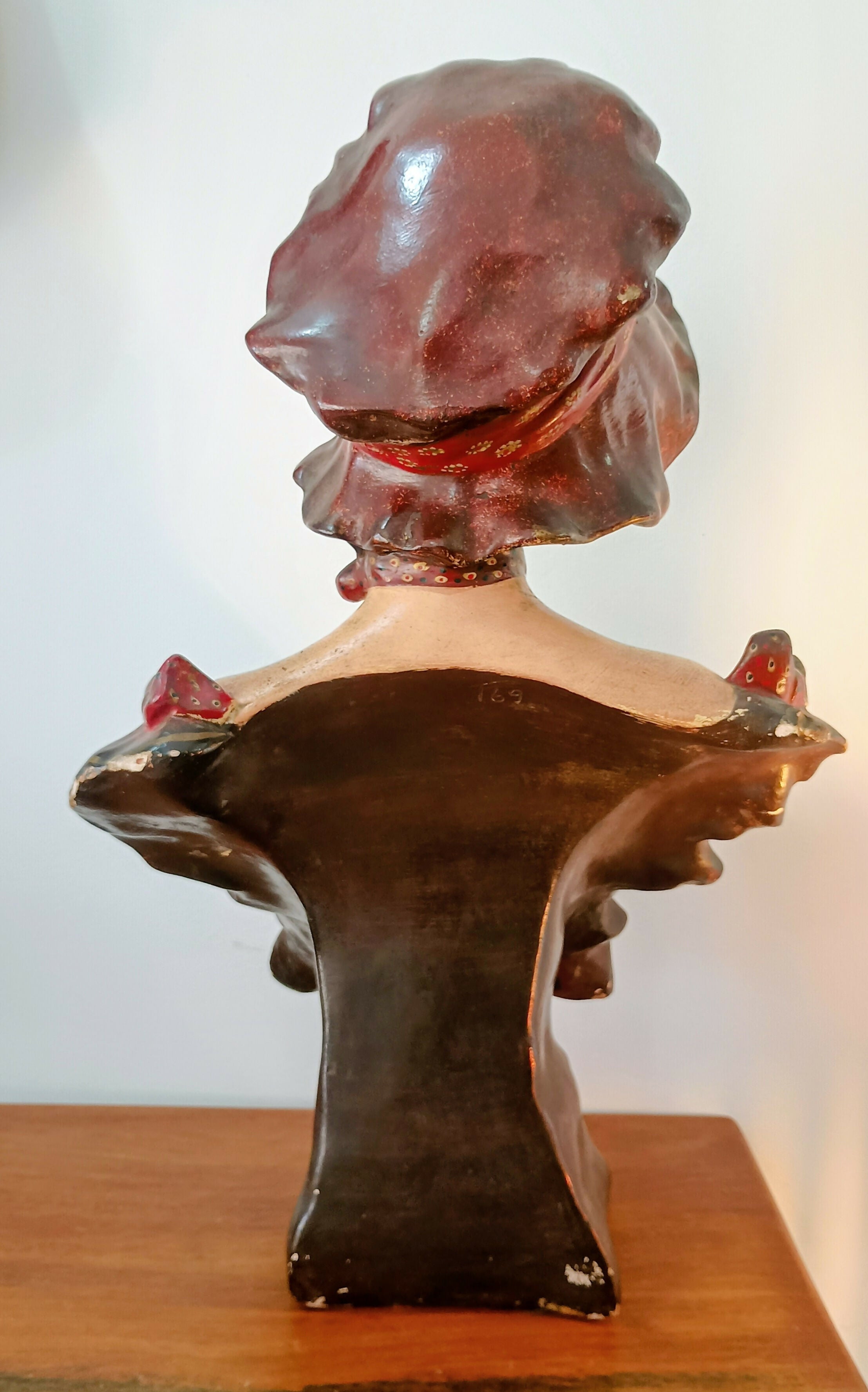 Busto ART Nouveau Terracota c.1900