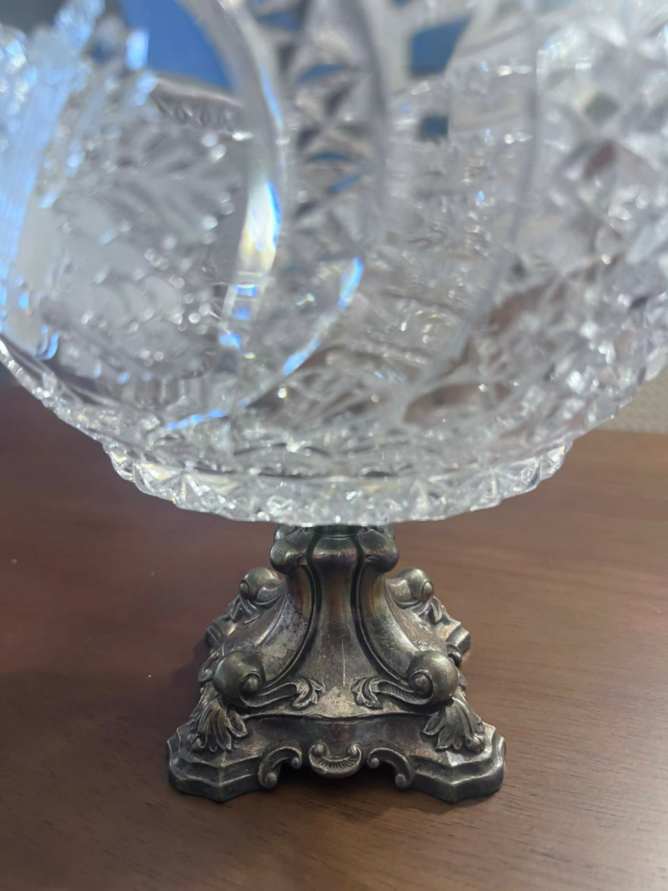 Fruteira / Centro de mesa em cristal