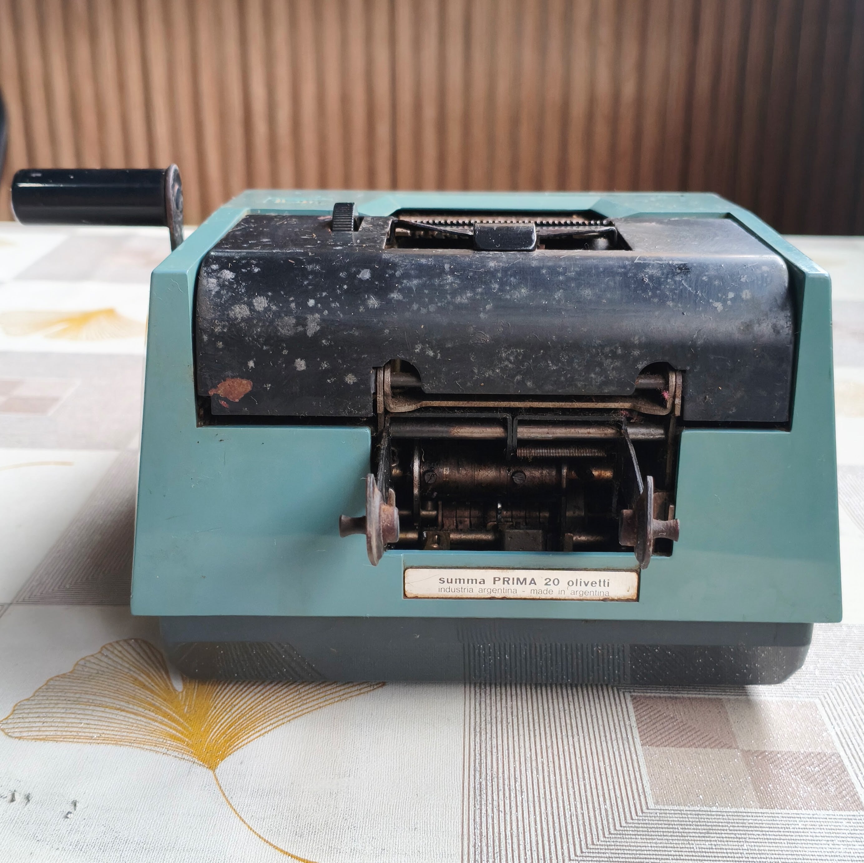 Calculadora Olivetti Summa Prima 20 - anos 70