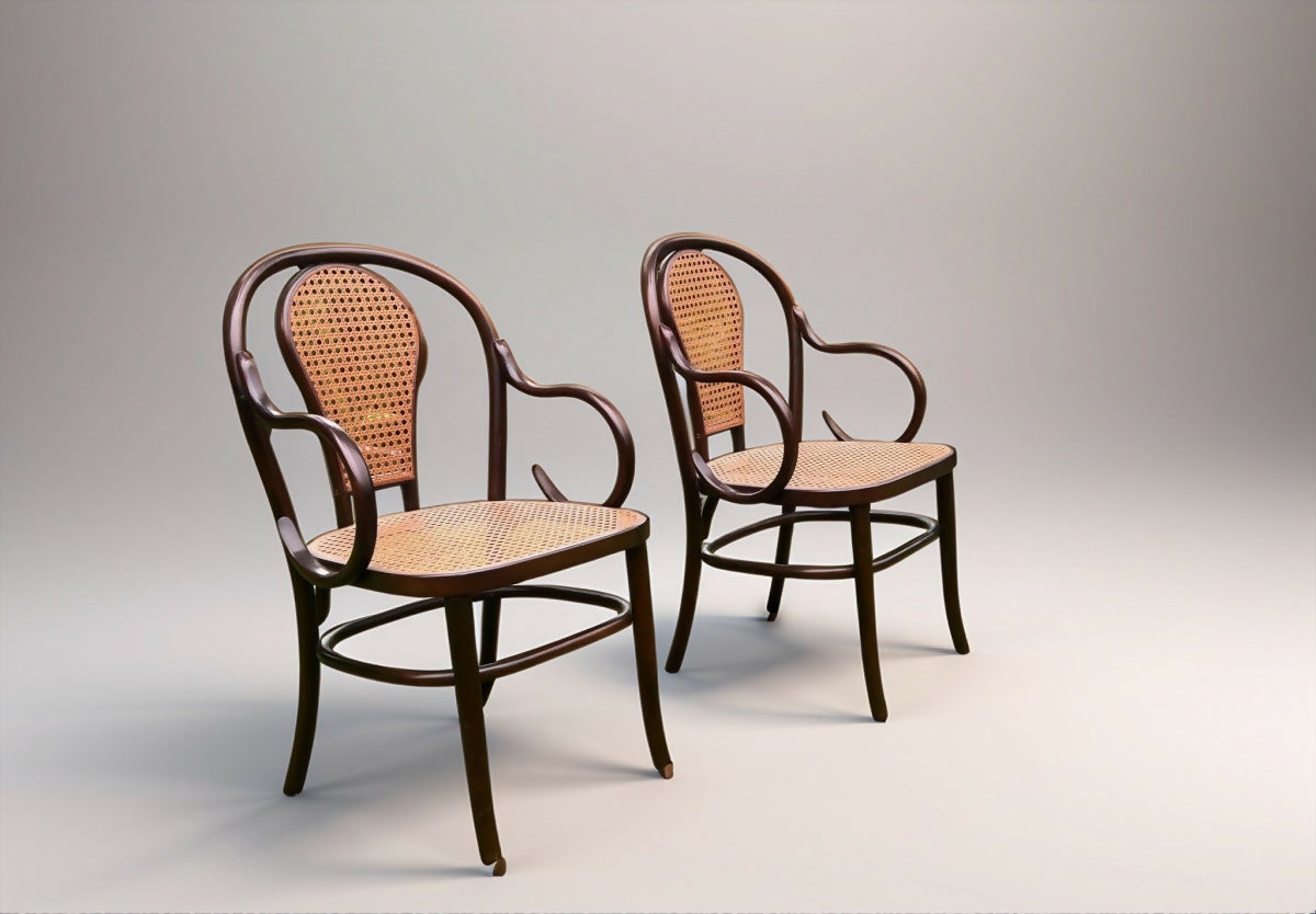 Par de poltronas AUSTRÍACAS Thonet