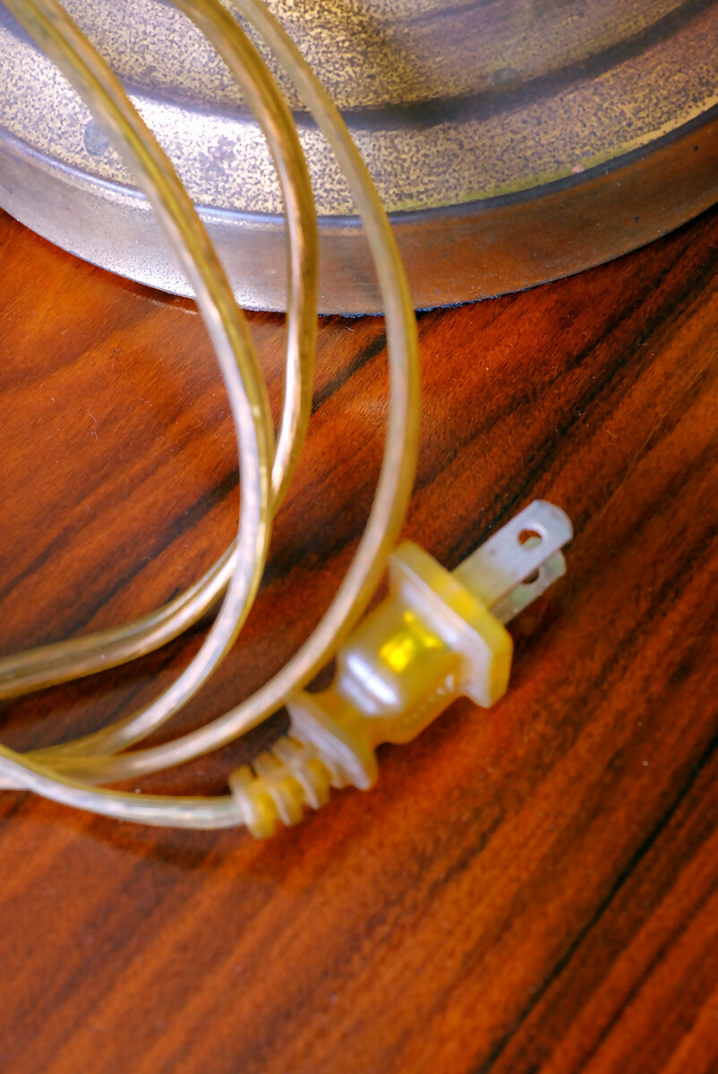 Luminária antiga Banker