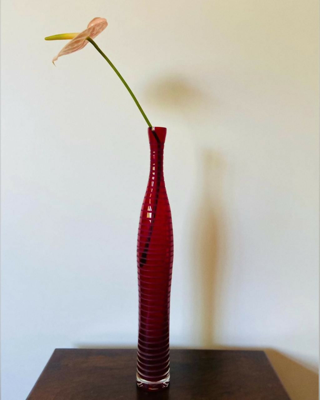 Vaso Contemporâneo Vermelho Rubi (DMPS_41)