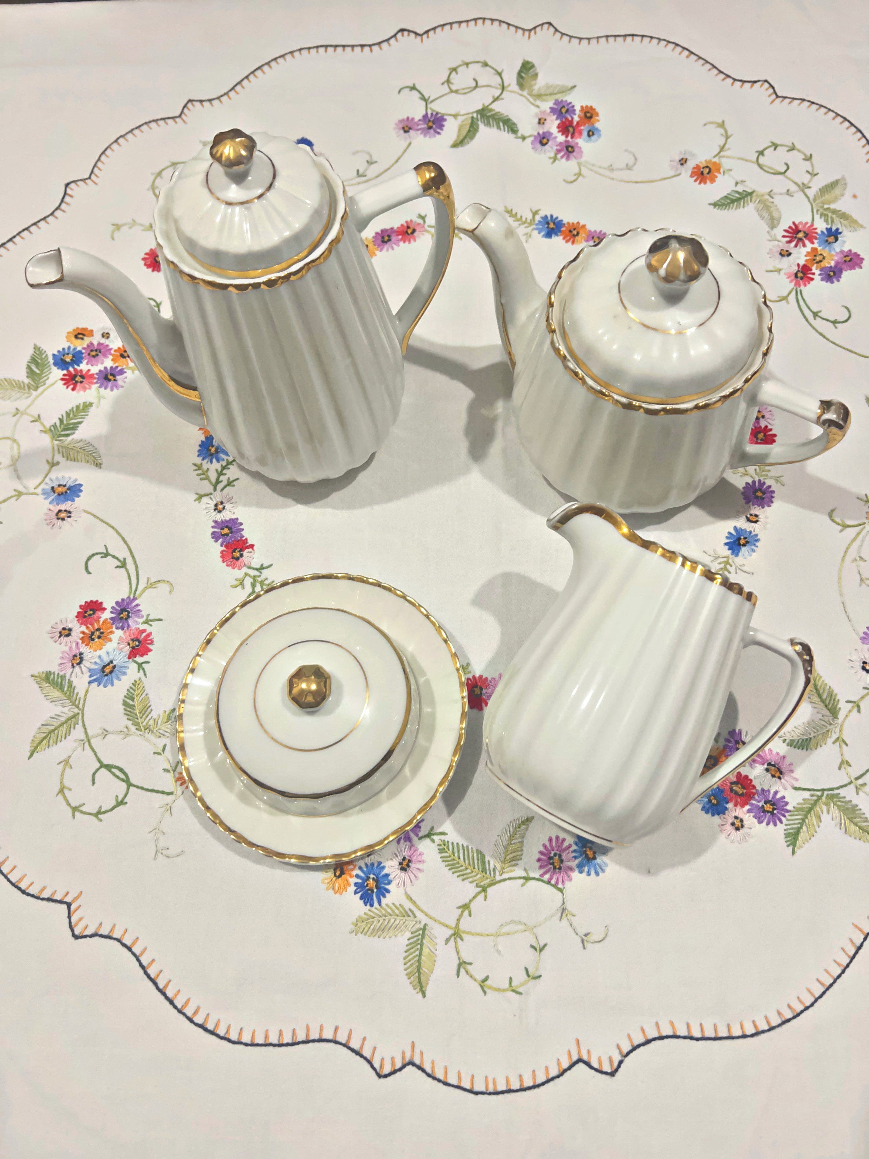Porcelana Mauá déc.1940 Conjunto de Chá