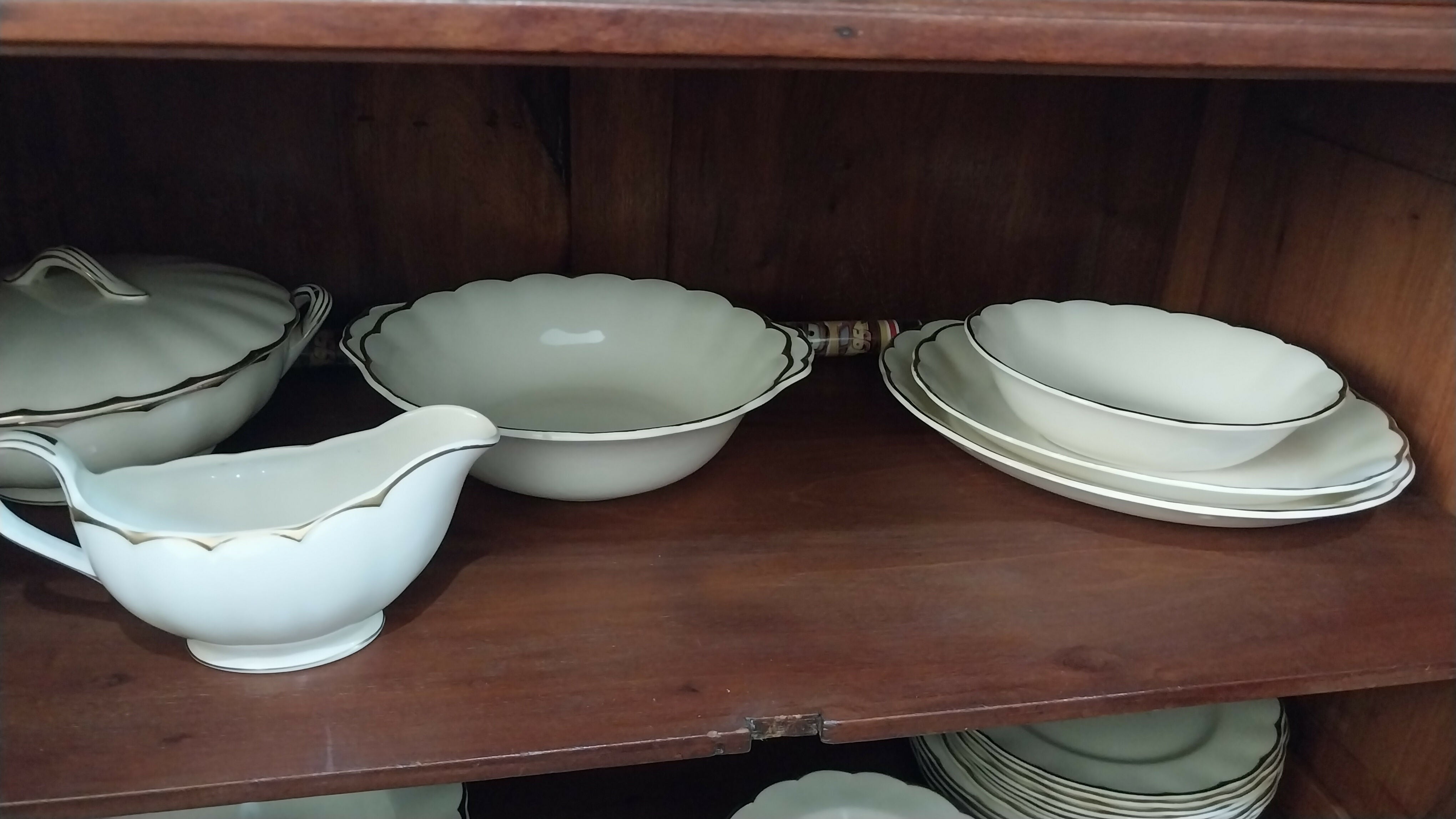 APARELHO DE JANTAR em porcelana - década de 50