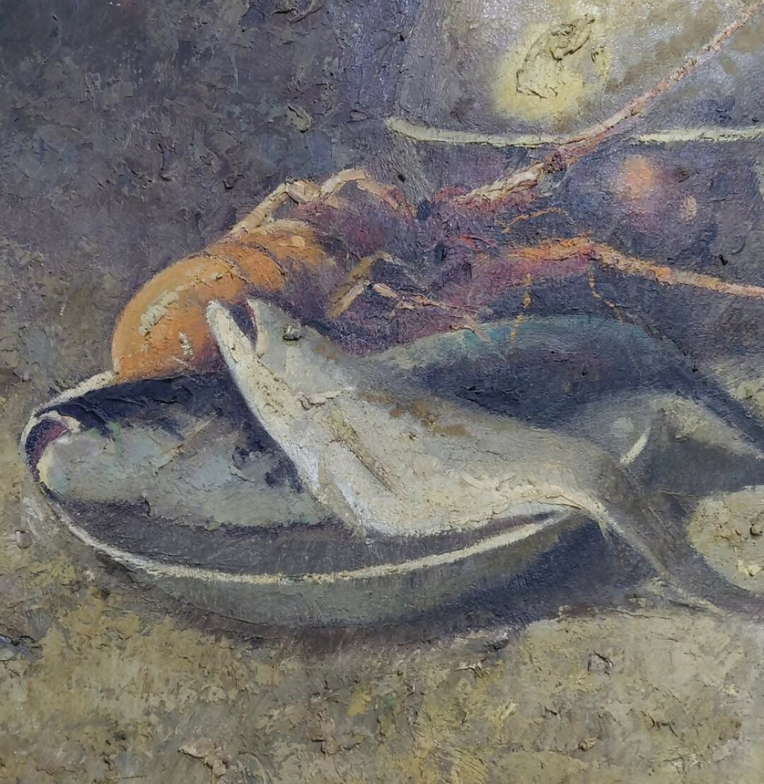 OBRA DE ARTE - QUADRO ÓLEO SOBRE TELA - DURVAL PEREIRA