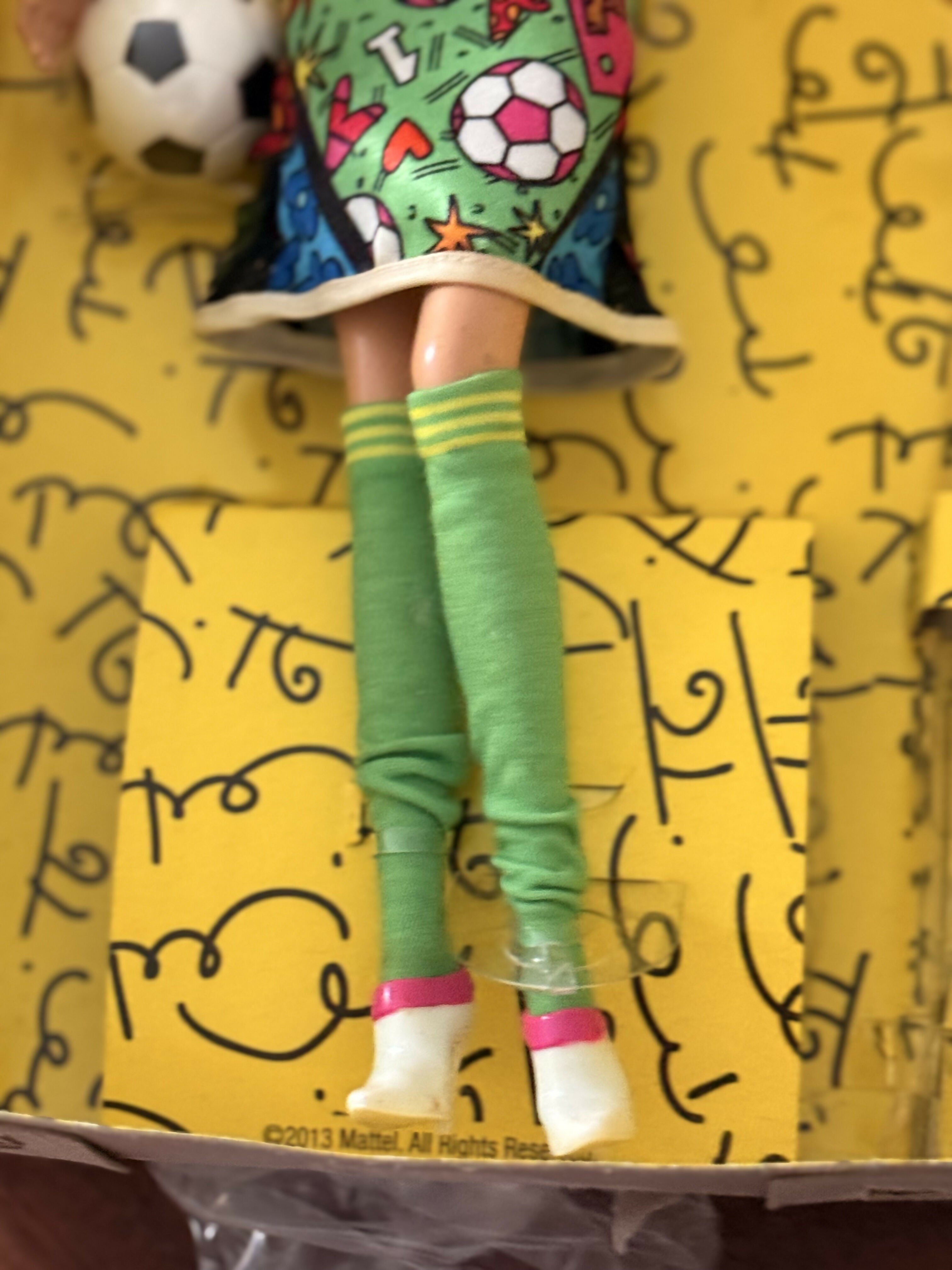 Barbie Colecionável Copa 2016 - Romero Britto