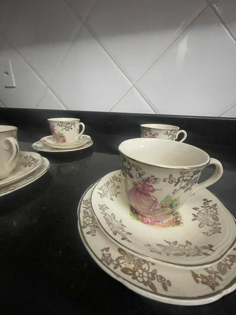 Conjunto de Chá Inglês (12 peças)