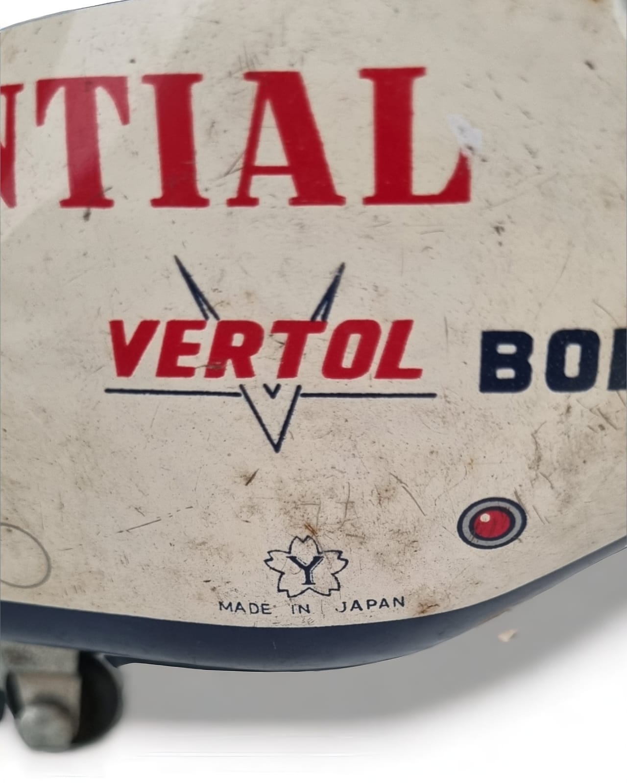 Antigo brinquedo de lata ´´Helicóptero boeing vertol ``.