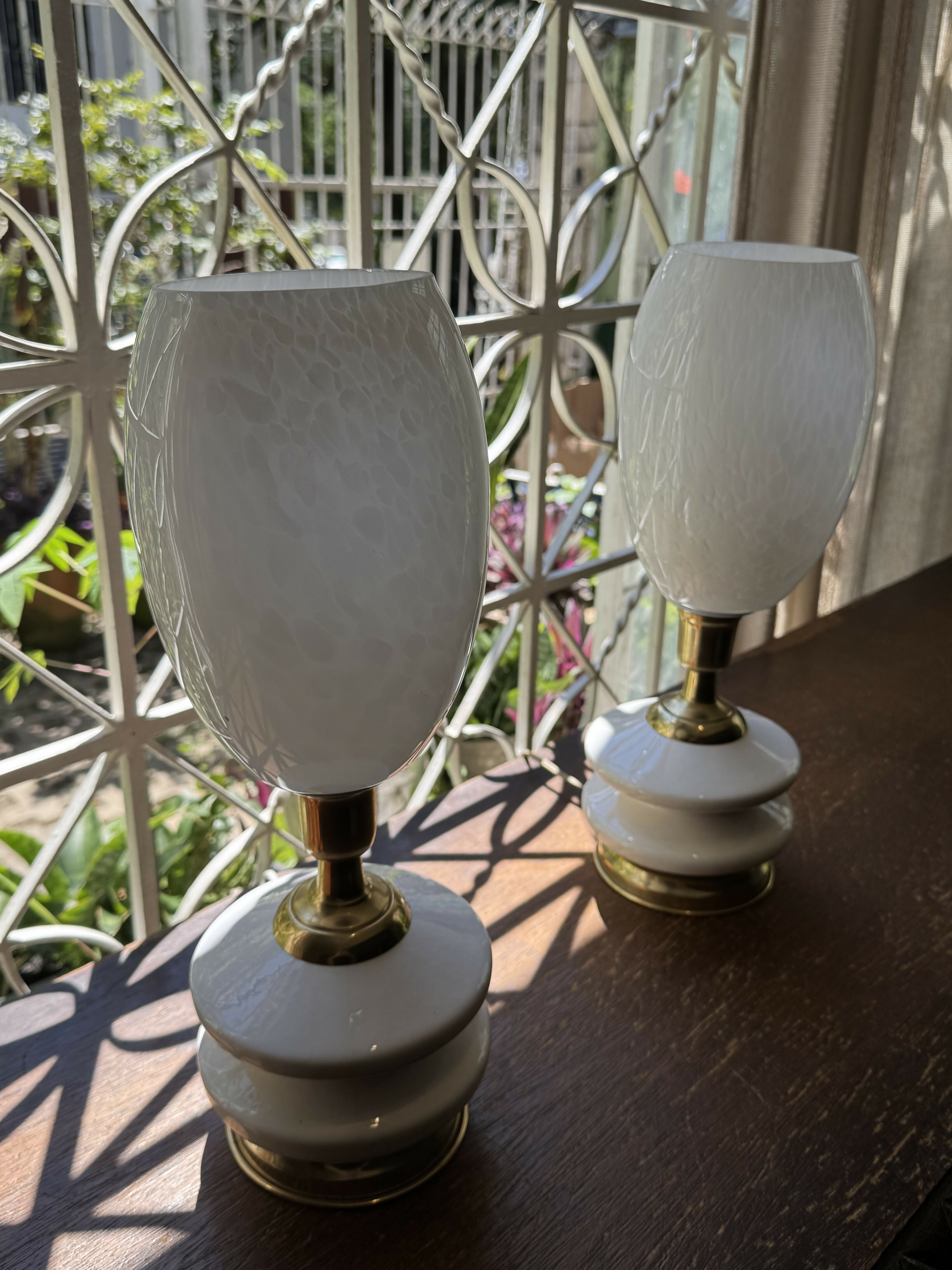 Par de Abajures Vintage Anos 70