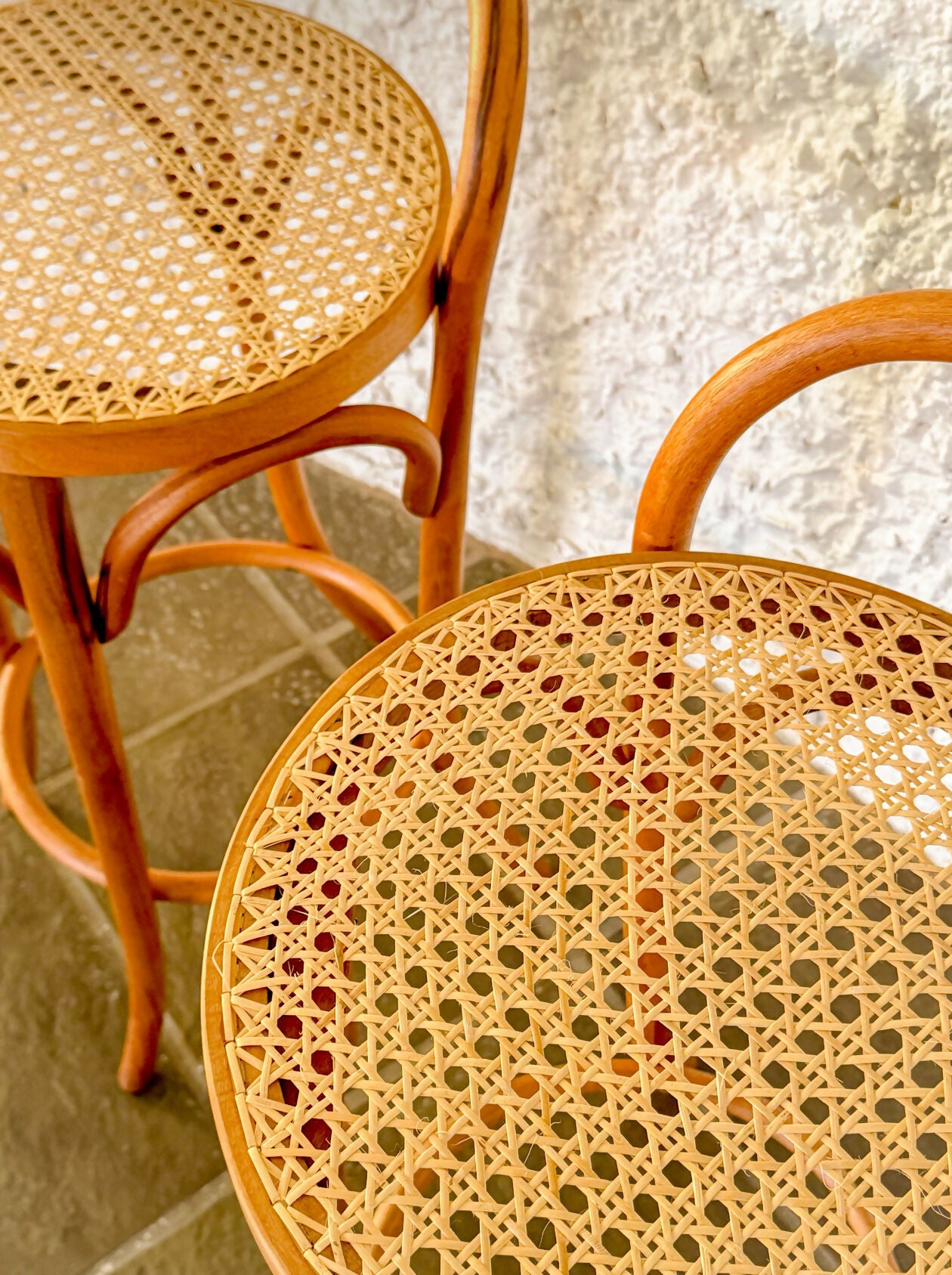 Par de banquetas Thonart