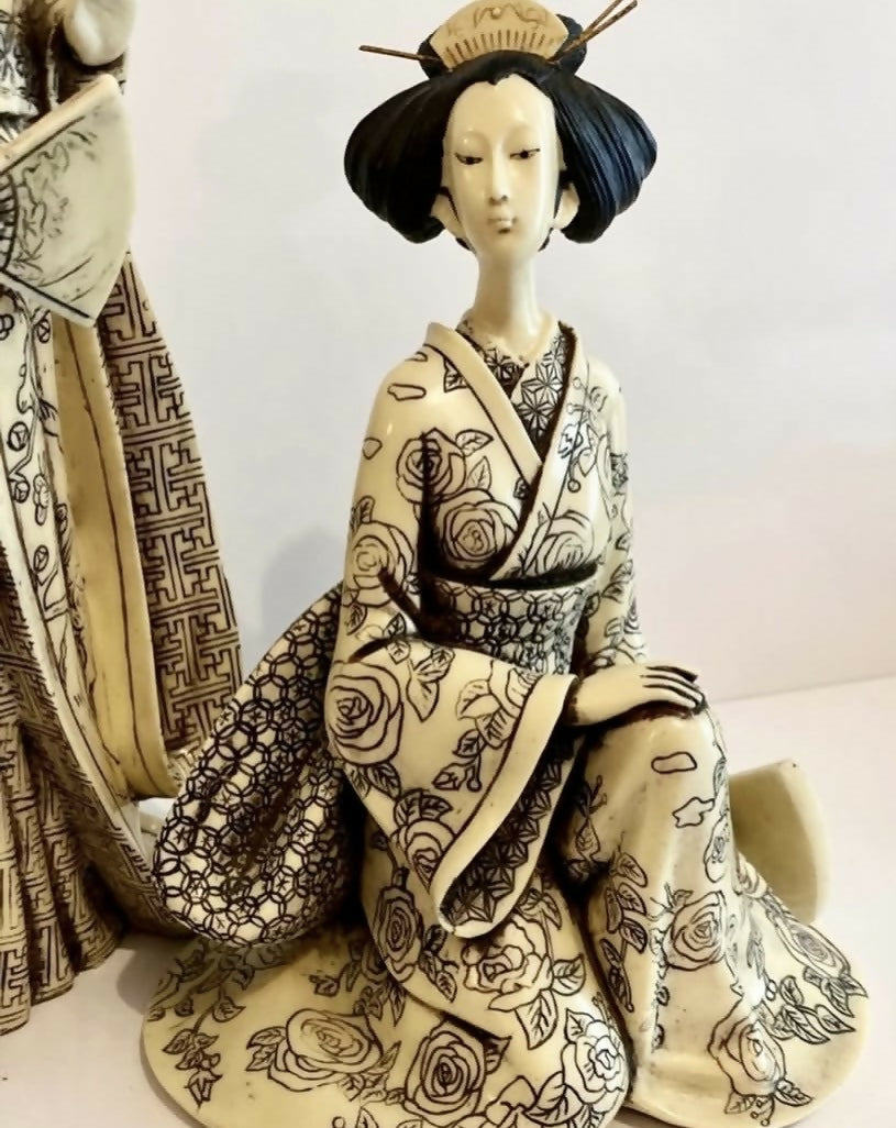 Escultura de gueixas