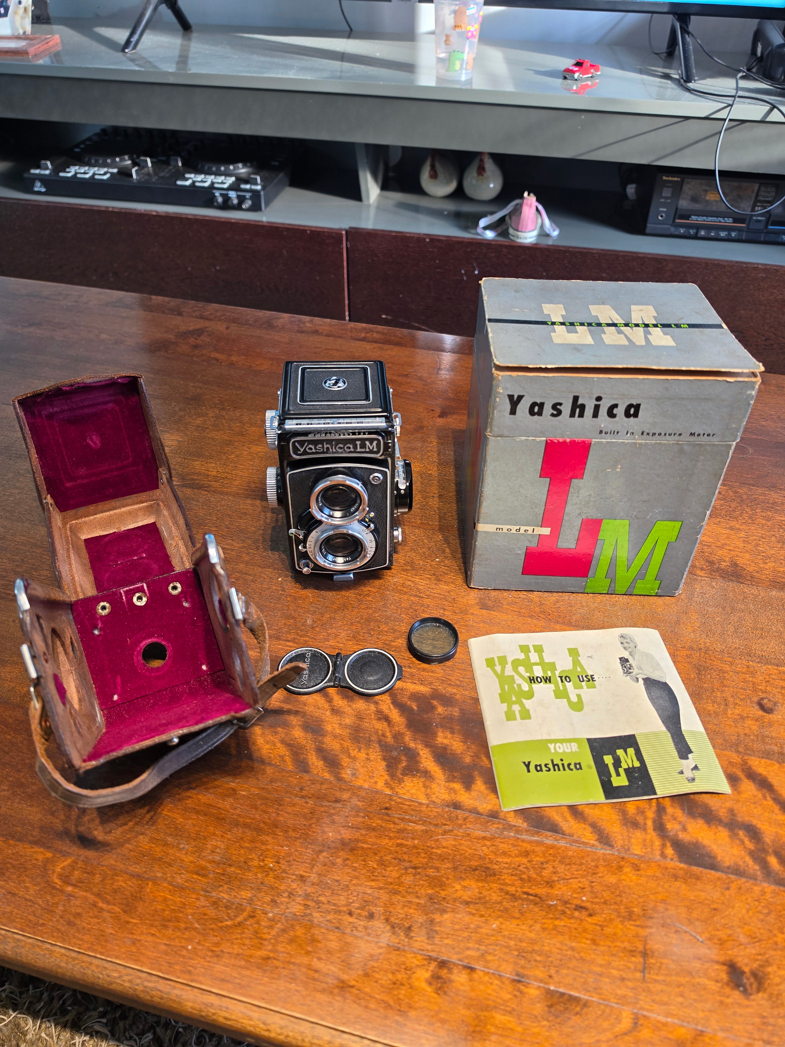 Yashica LM | Década de 1950 revisada e funcionando perfeitamente. 