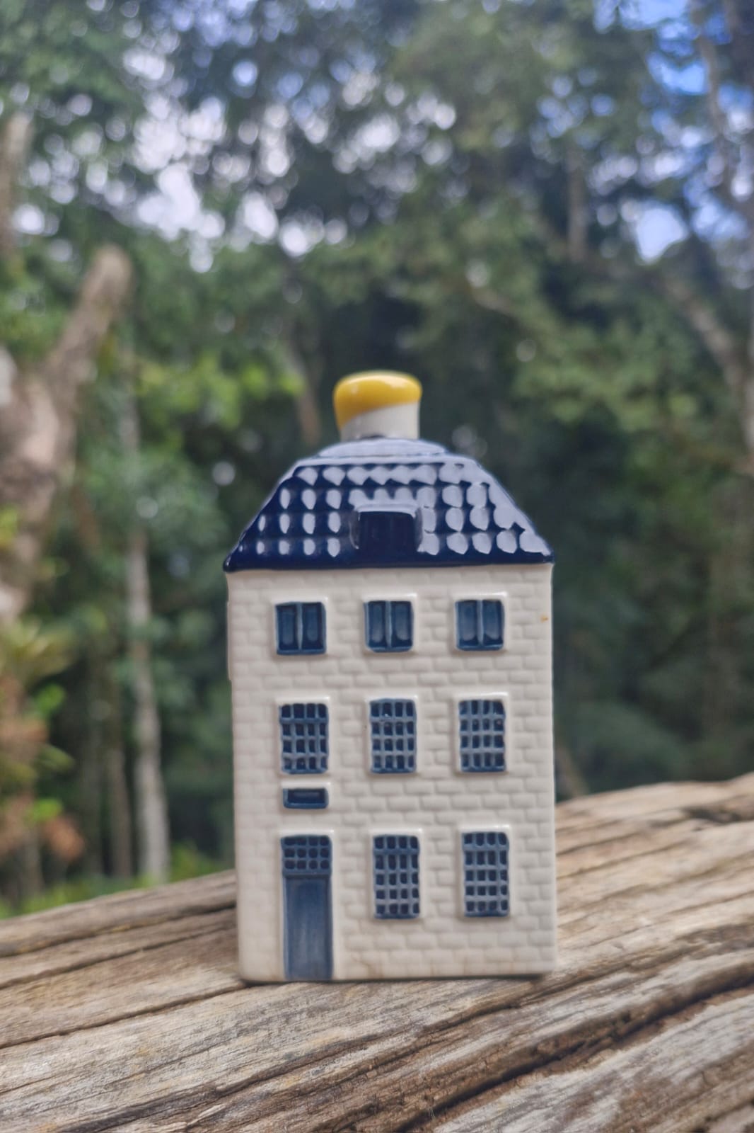 Rara Miniatura Casinha Holandesa KLM Bols Delft Nº 55