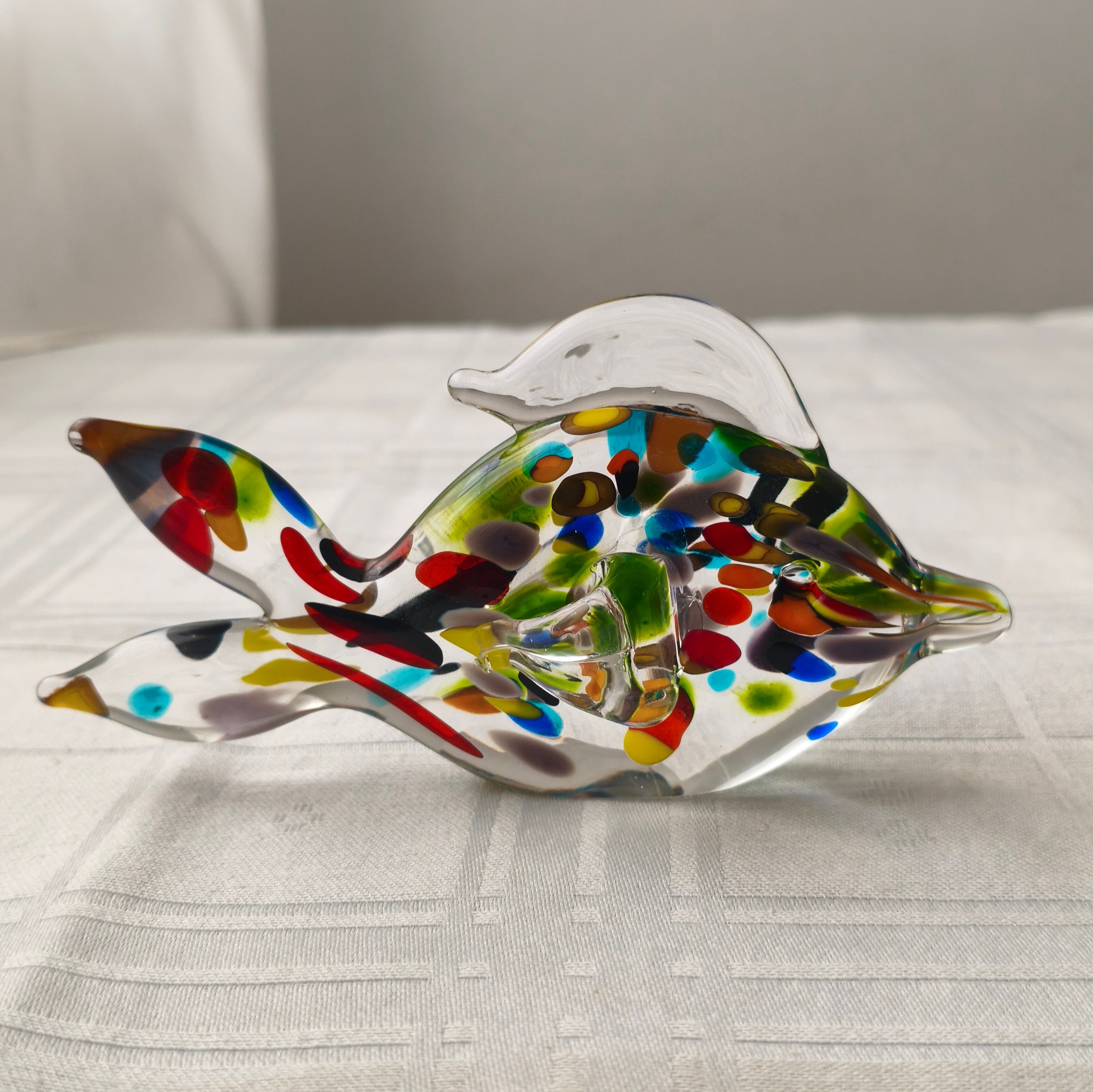 Trio de peixes em vidro Glass Studio