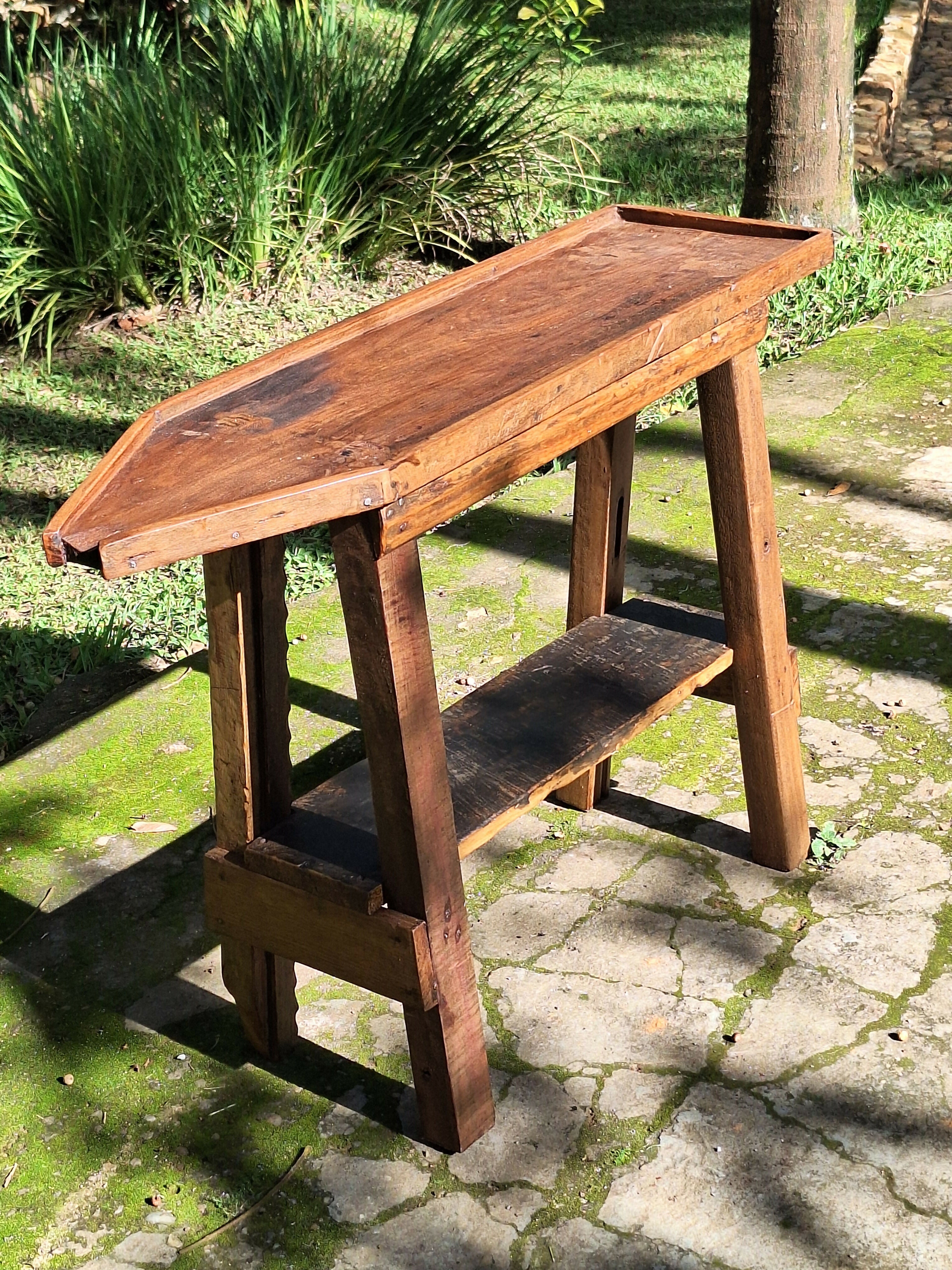 Queijeira Rústica Madeira Maciça Garimpo Mineiro