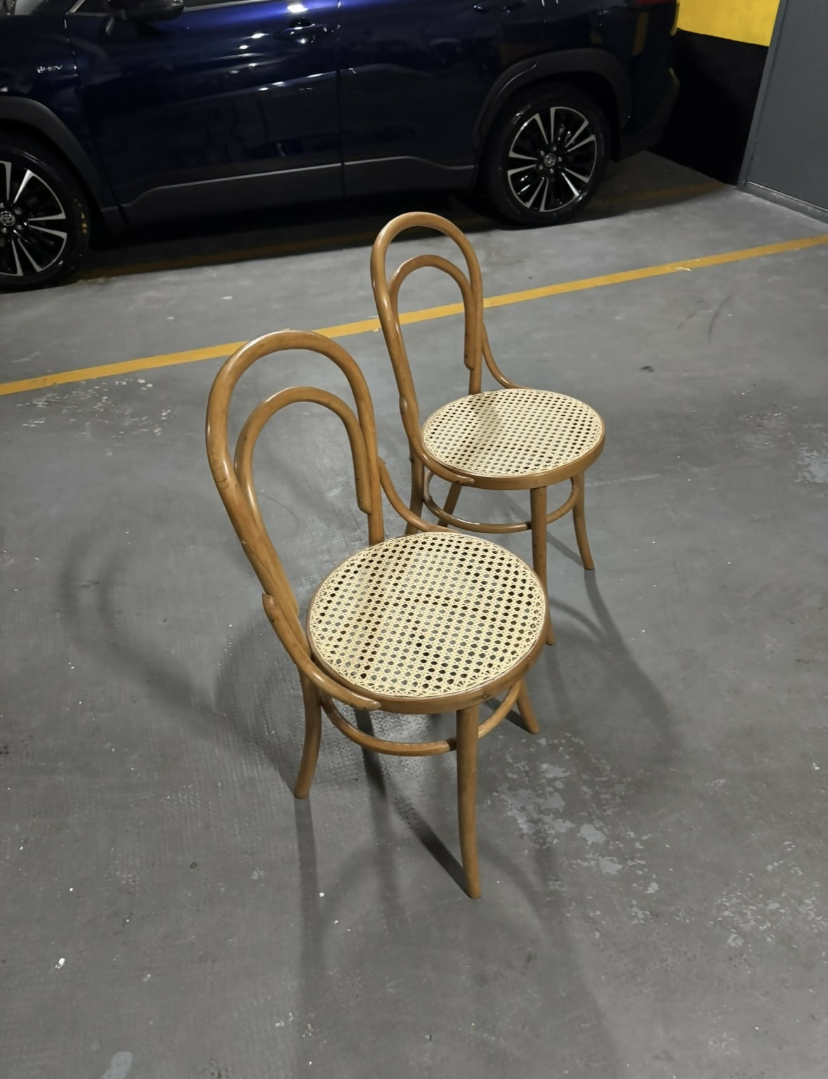 Par de cadeiras Thonart modelo Thonet