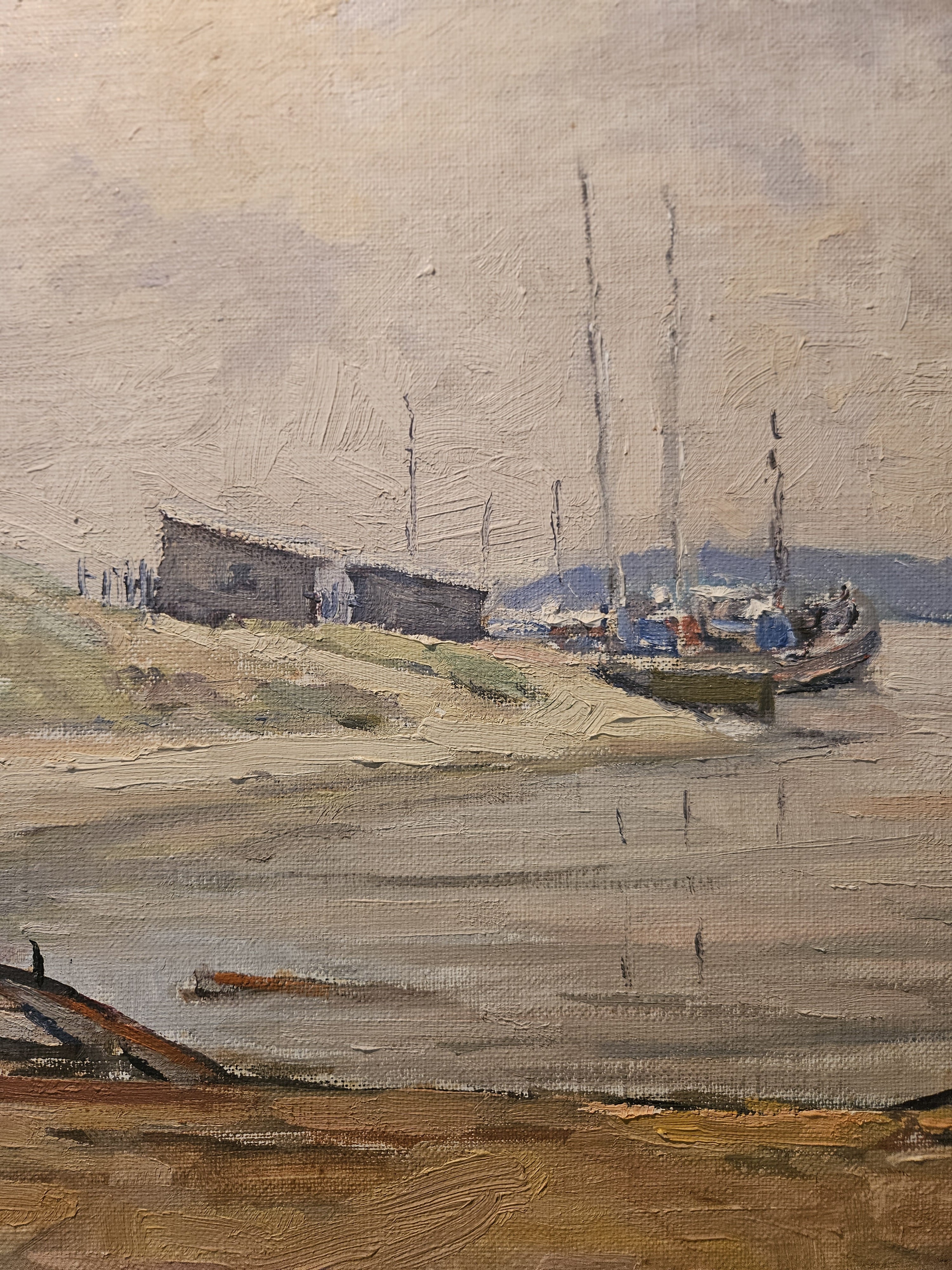 Quadro Óleo Sobre Tela/Marinhista - assinada por Celmo Rodrigues
