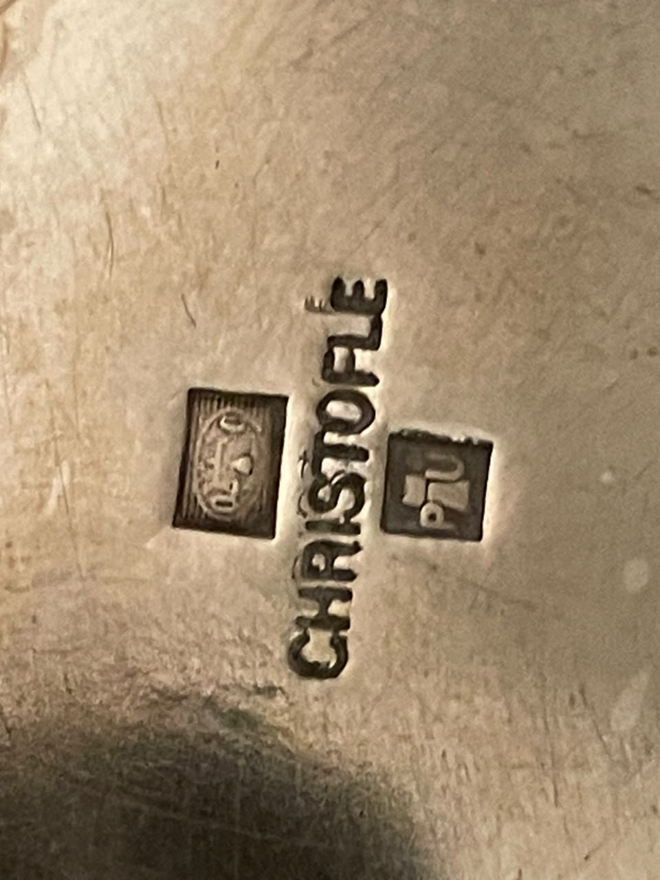 CHRISTOFLE - Baixela Malmaison chá e café 4 peças