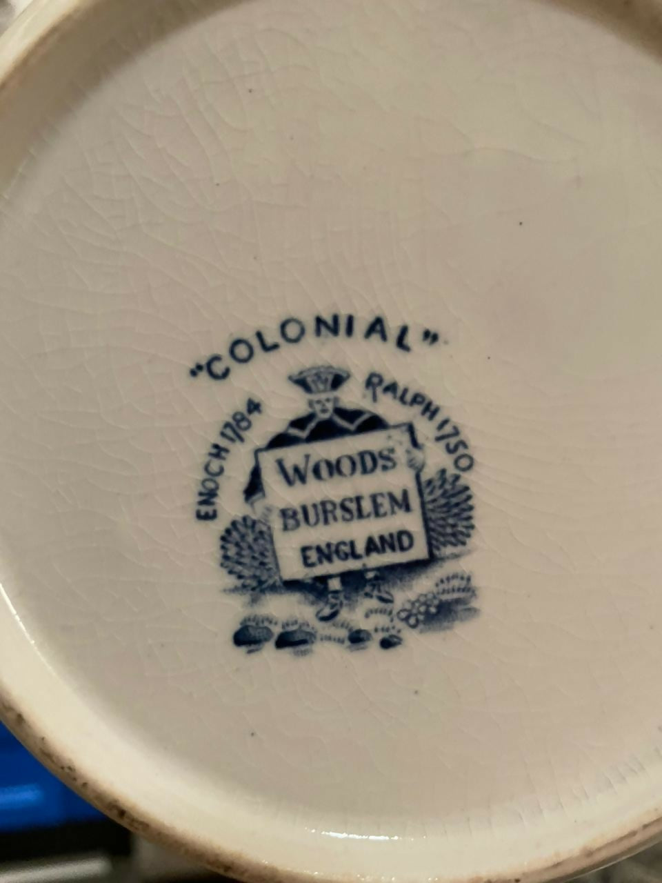Conjunto para chá e café em faiança inglesa Woods &amp; Sons
