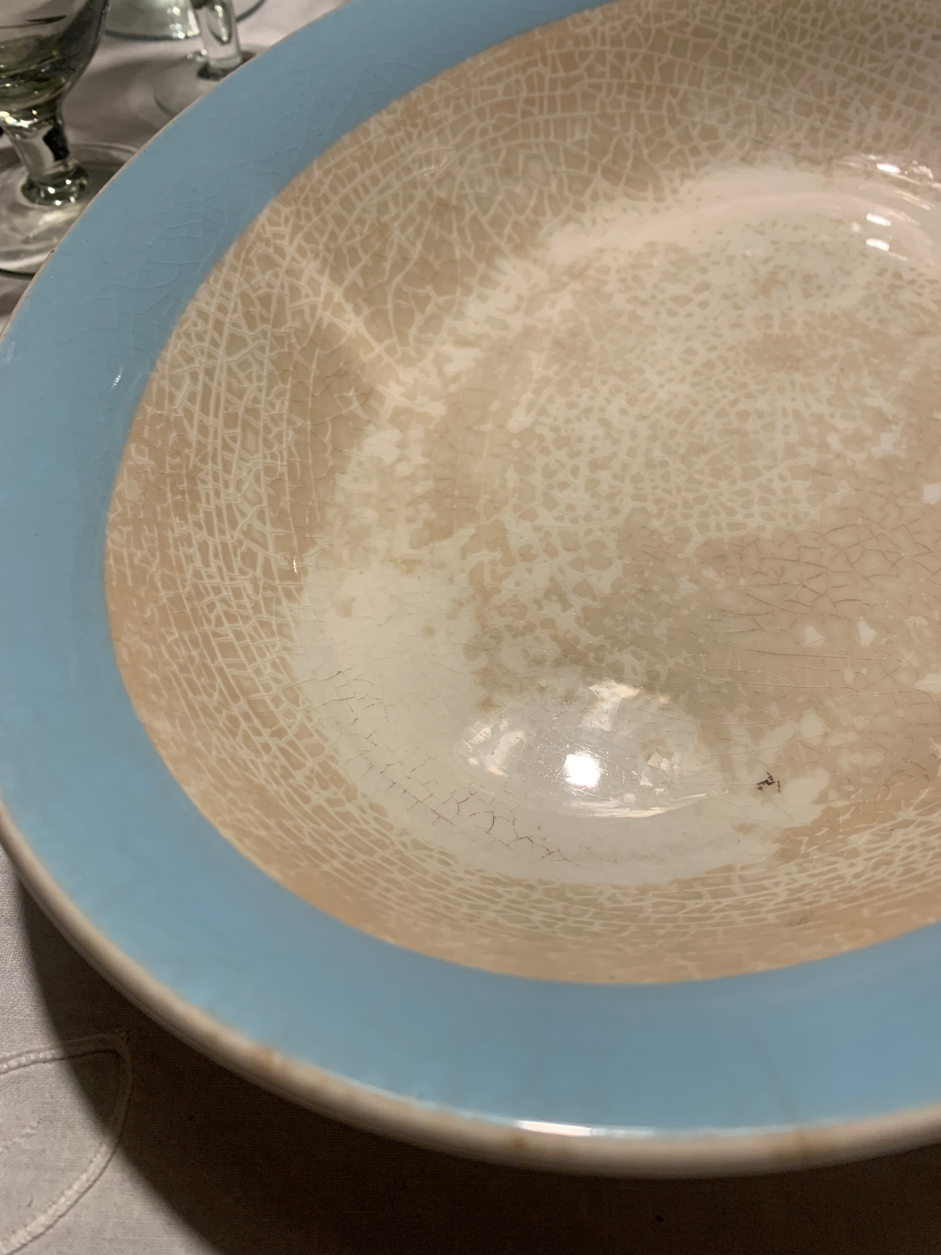 Antiga travessa em faiança Nadir rara!